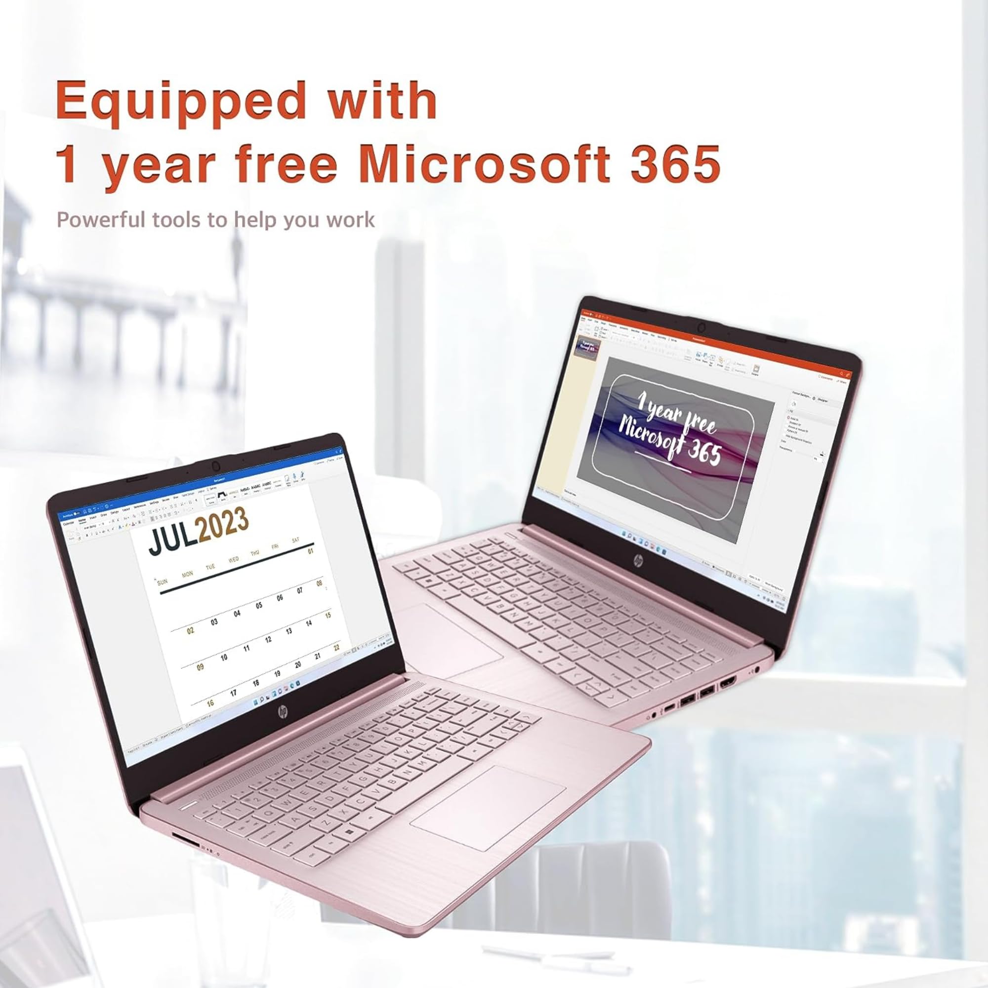 Hp Stream Laptop, 14'' Hd Display, Intel Celeron N4020 Processor, 16Gb Memory, 320Gb Storage (64Gb Emmc + 256Gb Usb), 1 Year Off