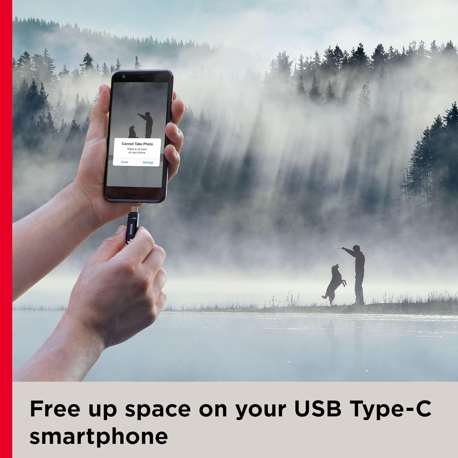 Sandisk 32Gb Ultra Dual Drive Go Usb Type-C Flash Drive, Black -Sdddc3-032G-Gam46