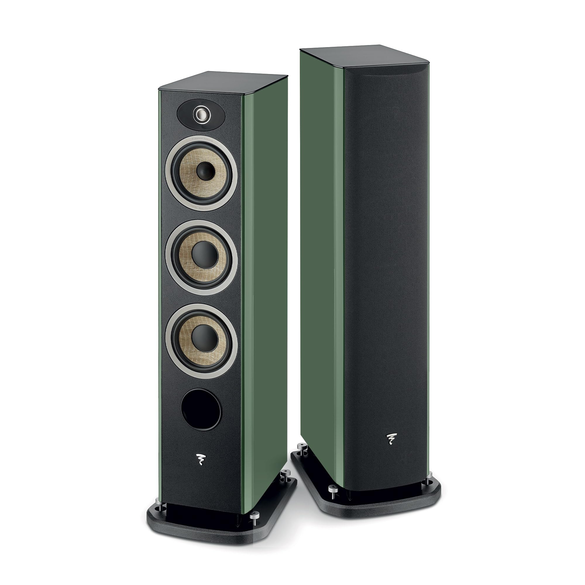 Focal Aria Evo X No. 2 Floorstanding Loudspeaker - Each (High Gloss Moss Green)