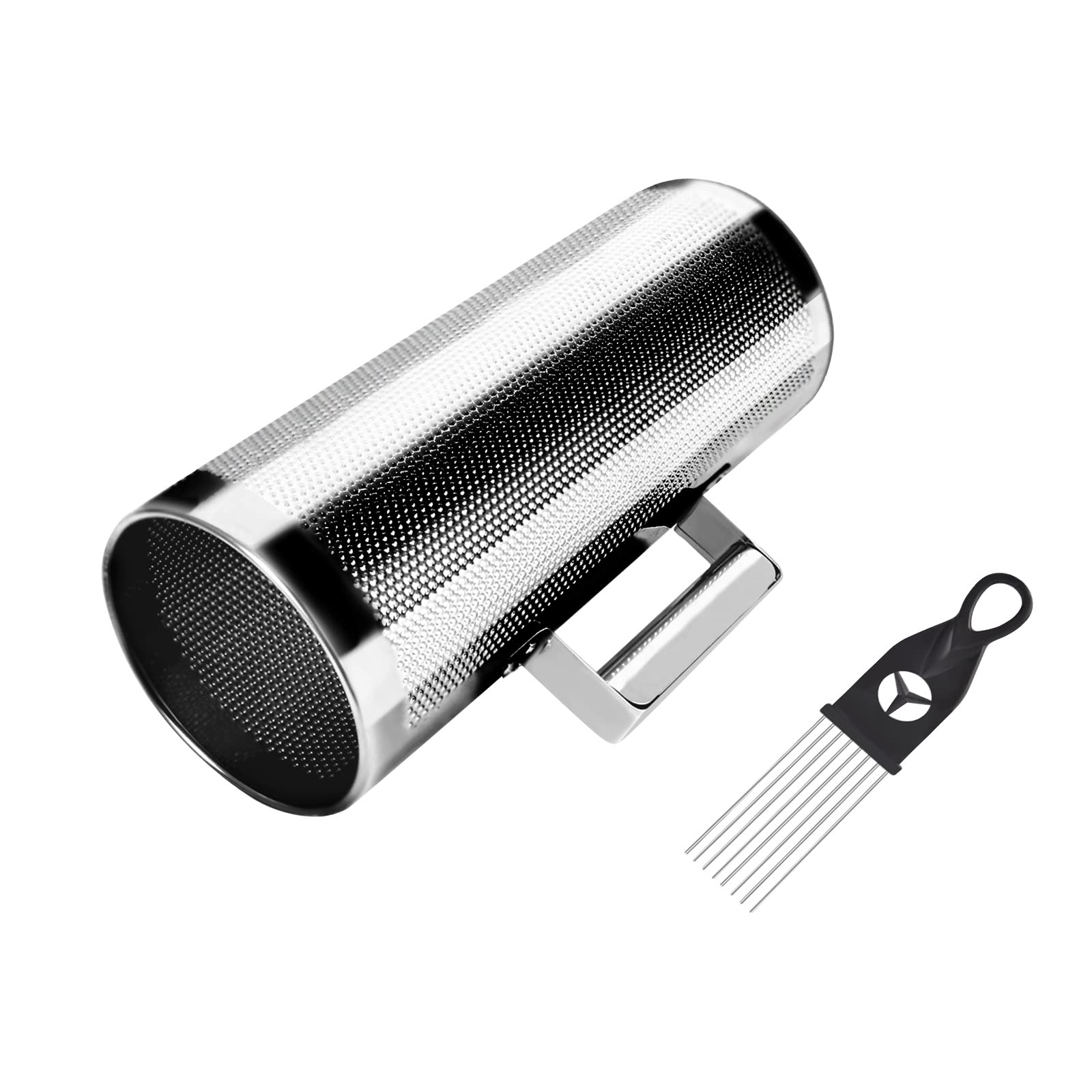 Eastrock Stainless Steel Guiro Shaker 12'' 5'' Percussion Instrument Guiro Musical Instruments Tool With Scraper For Live Perfor