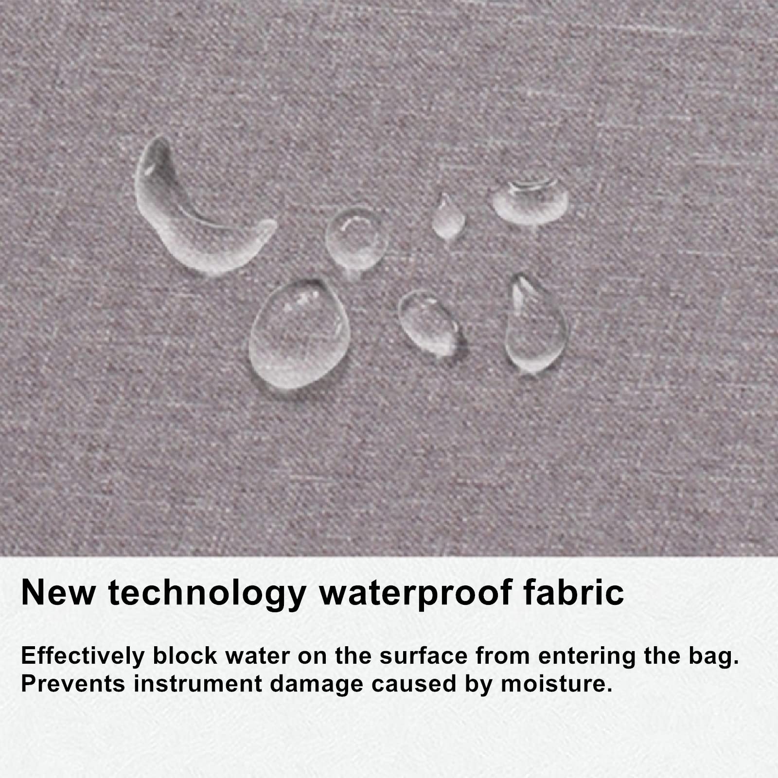 Miwayer Ukulele Case 15Mm Heavy Sponge Padding Waterproof Dustproof Shockproof Ukulele Bag For Concert Soprano Tenor Ukulele