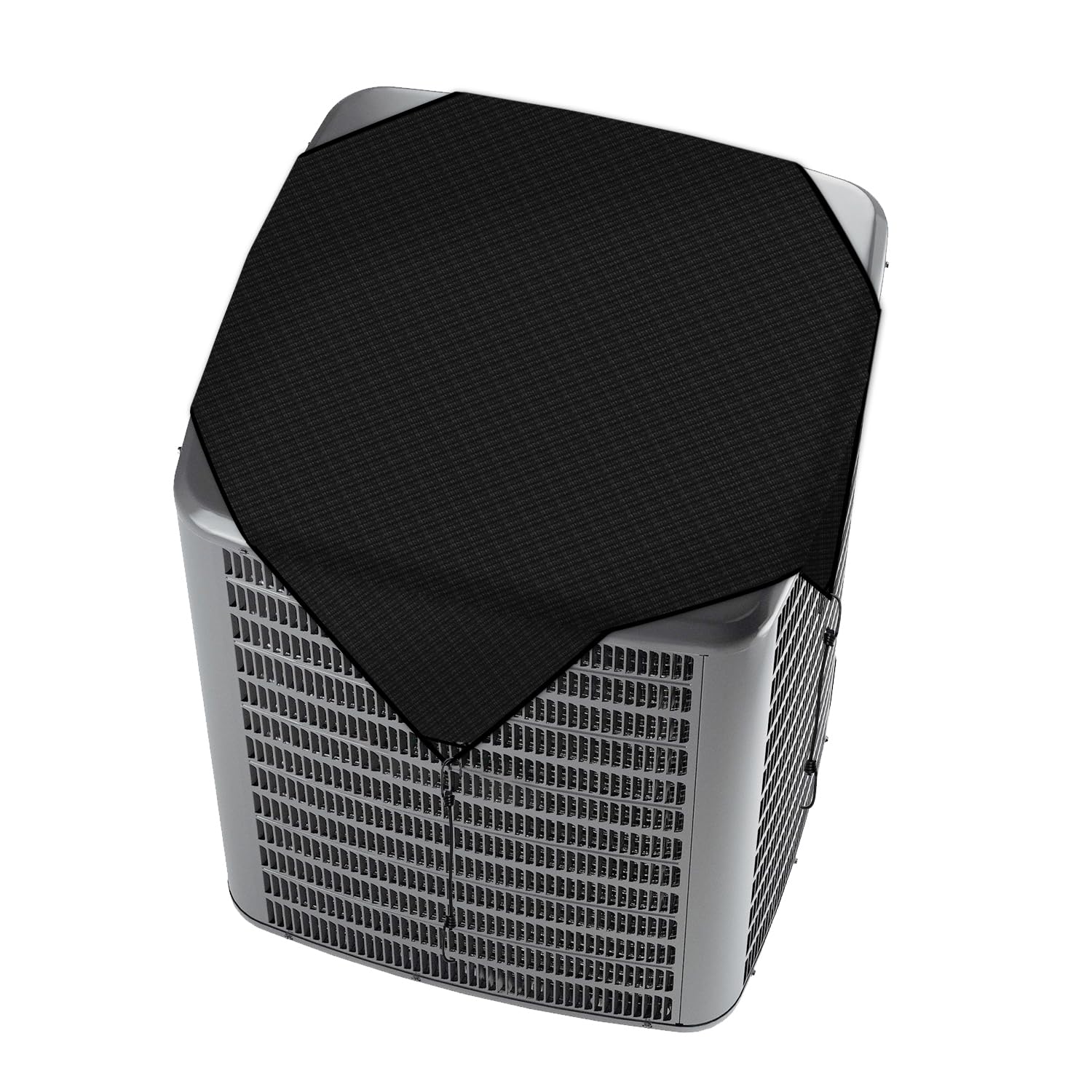 Windscreen4Less 32''X32'' A/C Unit Cover Winter Waterproof Air Conditioner Compressor Condenser Cover With Bungee Cords For Outs