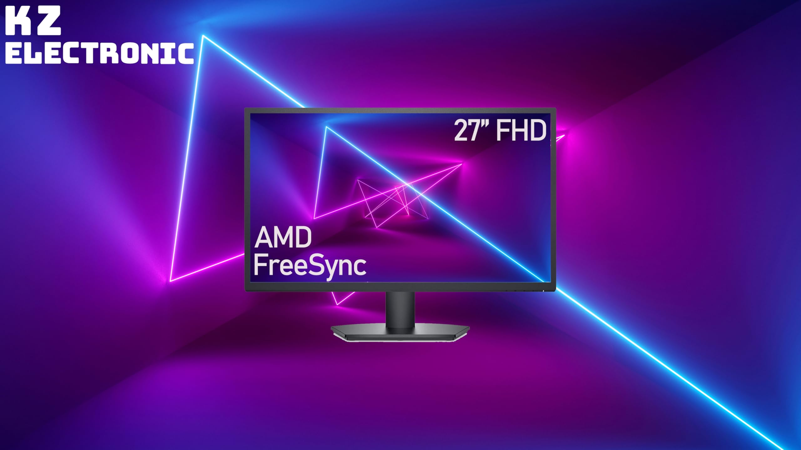 Hp 24'' Fhd Monitor - Ips Led - Amd Freesync - 75Hz - Vesa - Low Blue Light - Flicker Free - Anti-Glare, Hdmi & Vga, Black