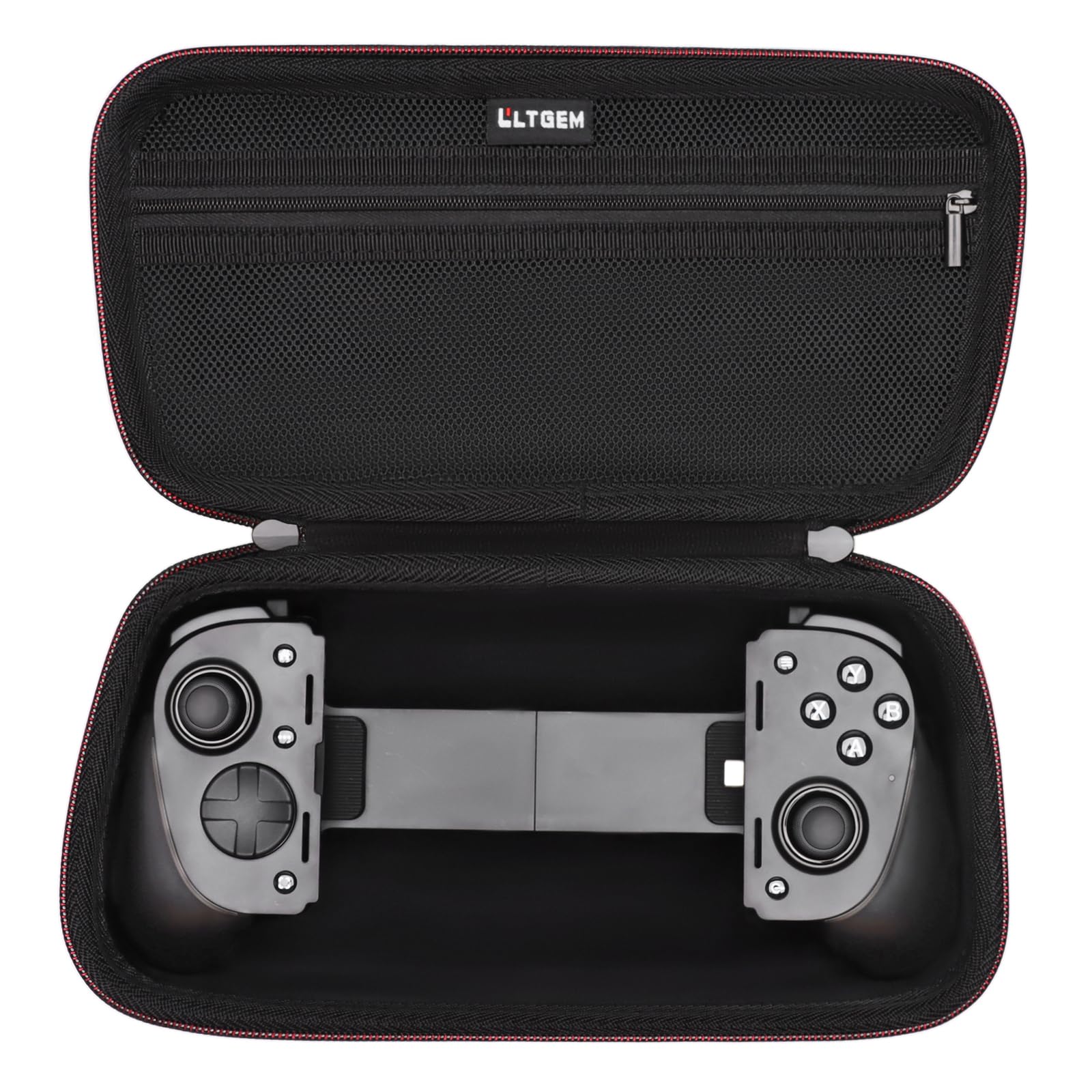 LTGEM Case Compatible with Razer Kishi Ultra Gaming Controller, Hard Shell Travel Carrying Storage Bag - Black(Case Only)