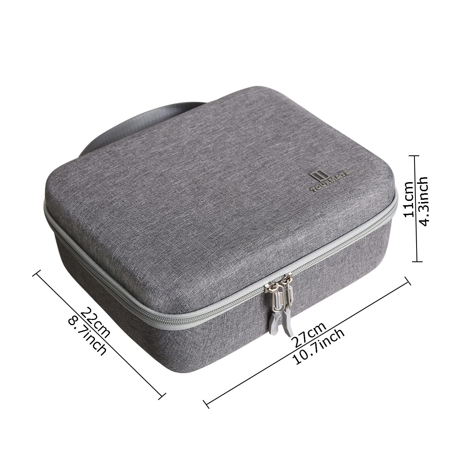 Tourmate Hard Carrying Case For Facebook Meta Portal Go   Portable Smart Video Calling 10    Touch Screen, Protective Carrying S