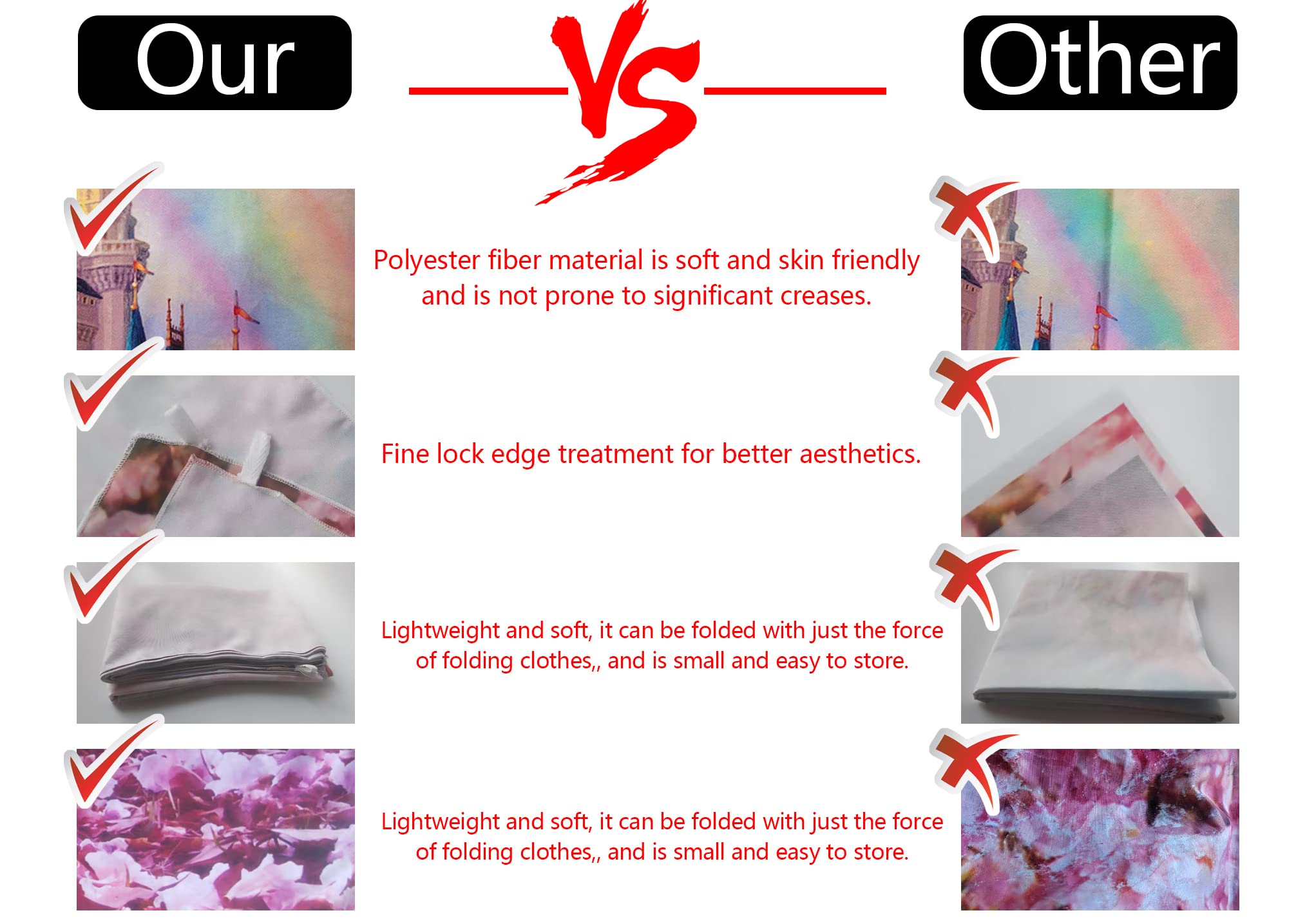 Castle Backdrop 7X5Ft Spring Pink Sakura Flowers Washable Polyester Photography Background Wedding Birthday Party Princess Photo