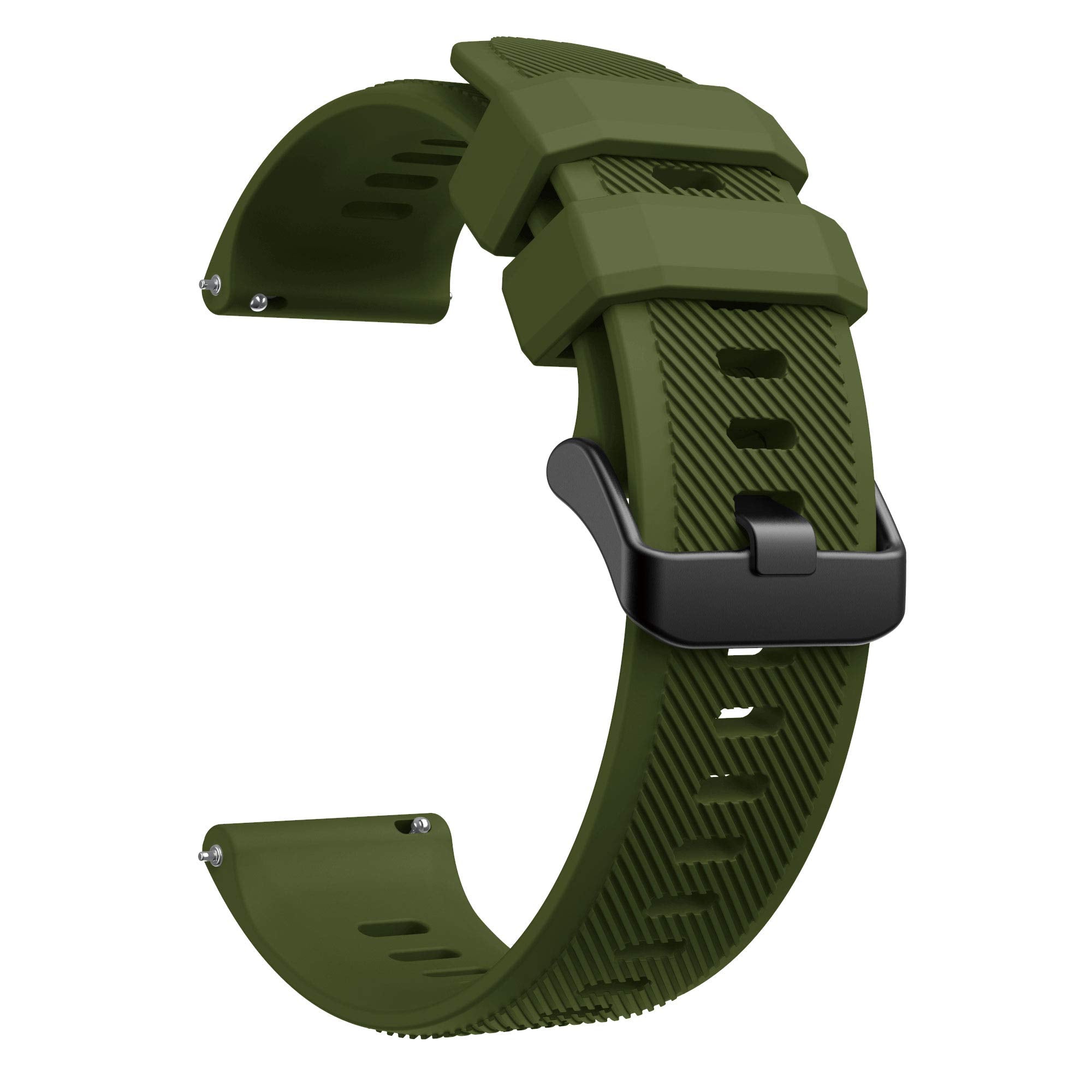Senter Band For Garmin Forerunner 745 Band,22Mm Soft Silicone Sport Replacement Strap Band Compatible With Garmin Forerunner 745