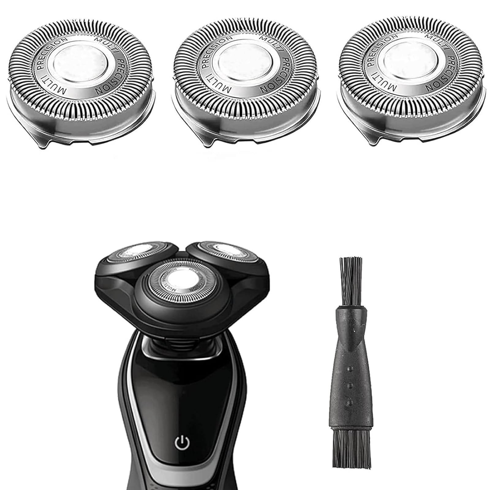 Suleto Sh50/52 Replacement Heads Compatible With Philips Series 5000 Electric Shaver, Sh50 Replacement Blades Head Compatible Wi