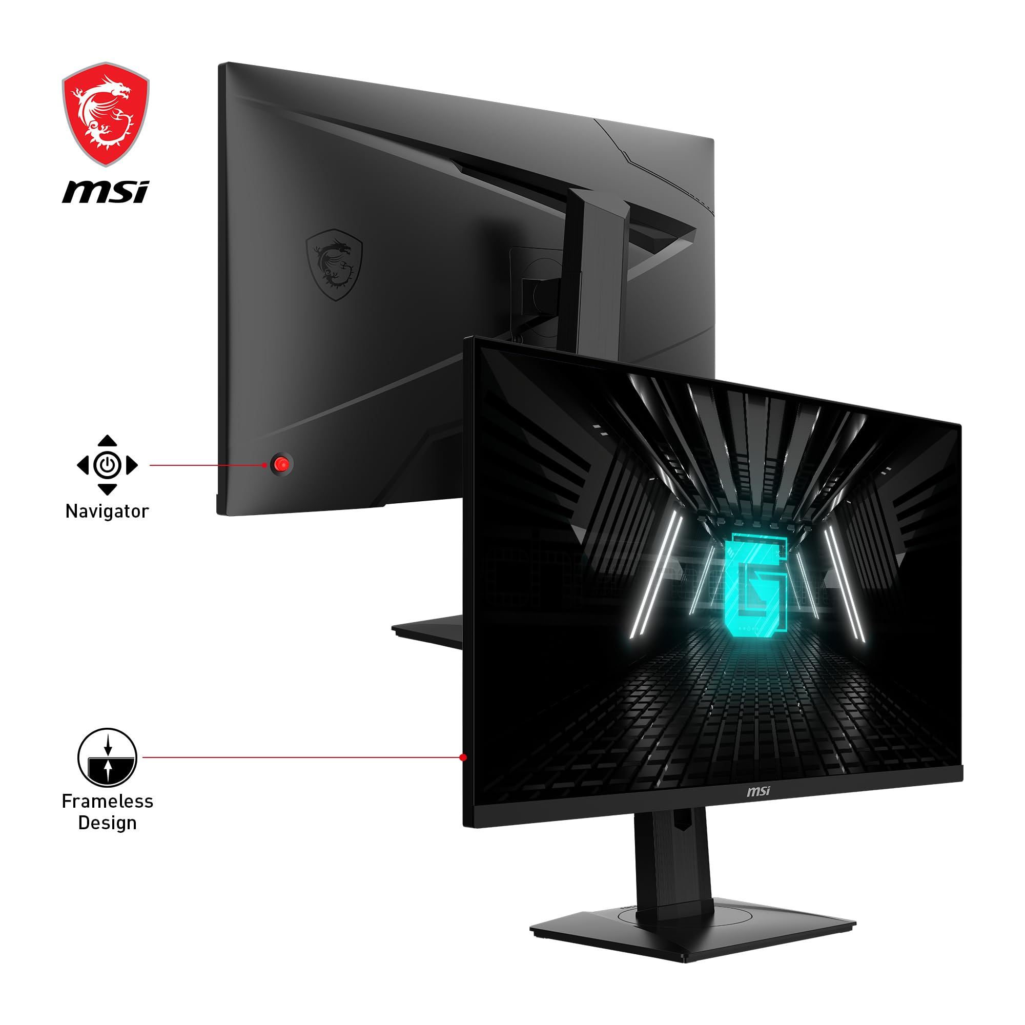 Msi G274Qpf-Qd, 27 Gaming Monitor, 2560 X 1440(Qhd), Ips, 170Hz, Freesync Premium, Hdr400, Hdmi, Displayport, Usb C, Tilt, Black