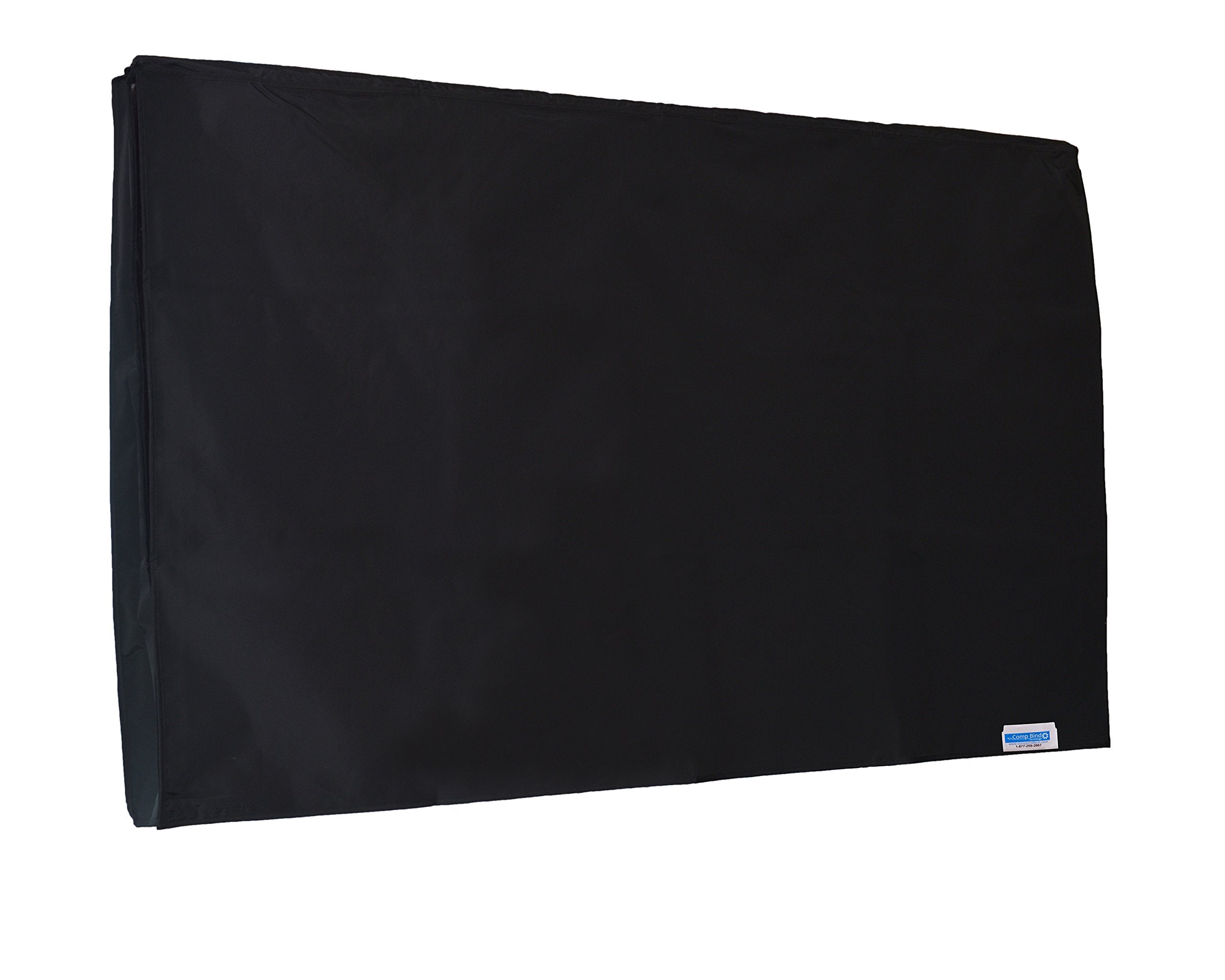 Comp Bind Technology Black Tv Cover Compatible With Sunbrite Sb 4374Uhd 43'' Hdtv. Waterproof And Heavy Duty Material Cover, Fit