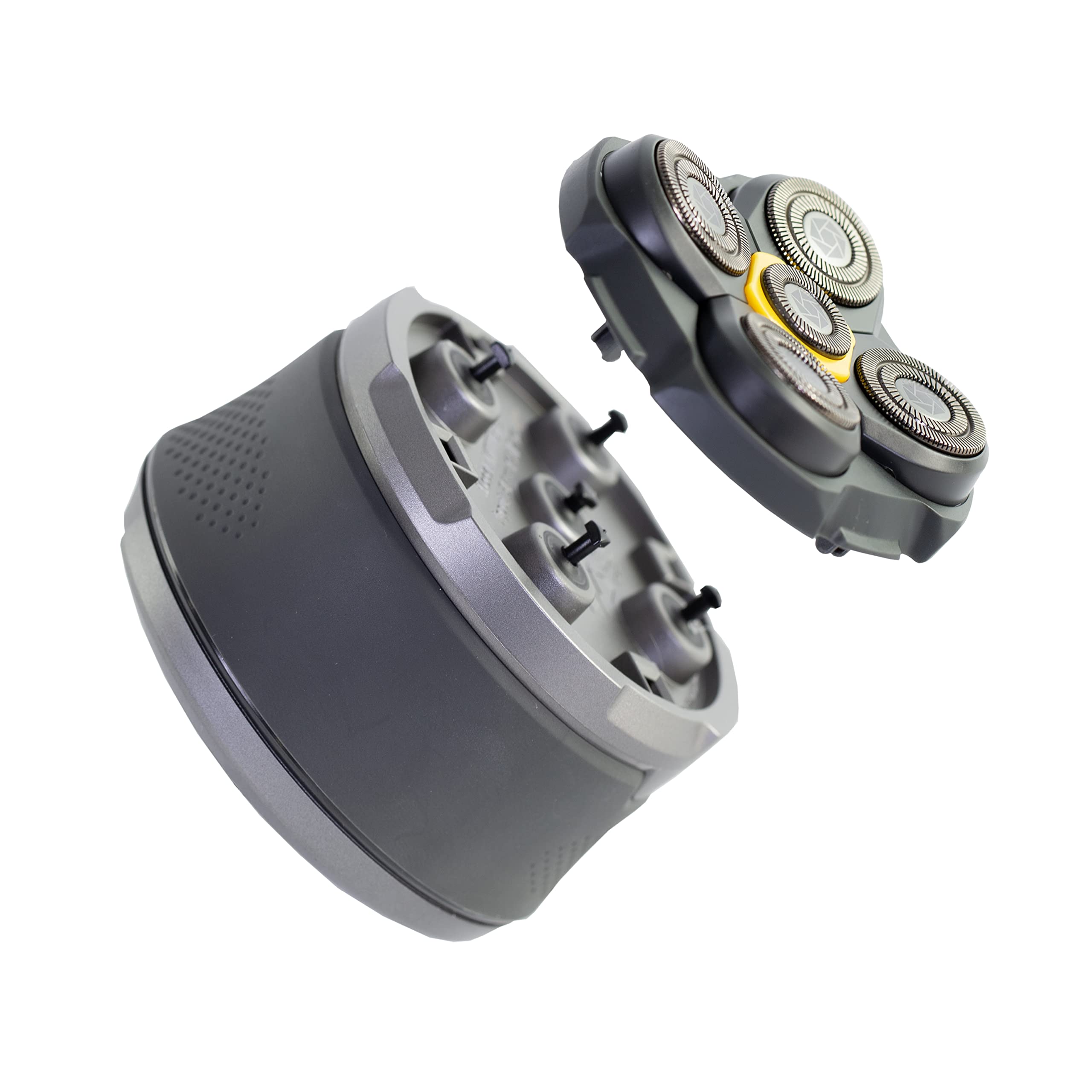 Micro Touch MicroTouch Titanium Head Shaver Replacement Head - MTTTBHS, Titanium Color