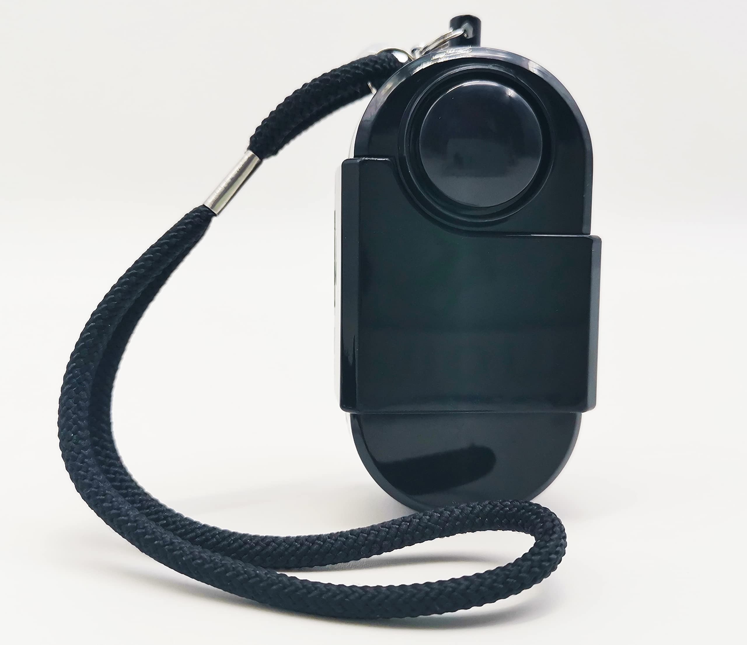 Hitbeat 2 Packs 120Db Portable Mini Motion Detector Alarm Siren With Keychain & Led Light & Battery, Home Hotel Door Room Securi