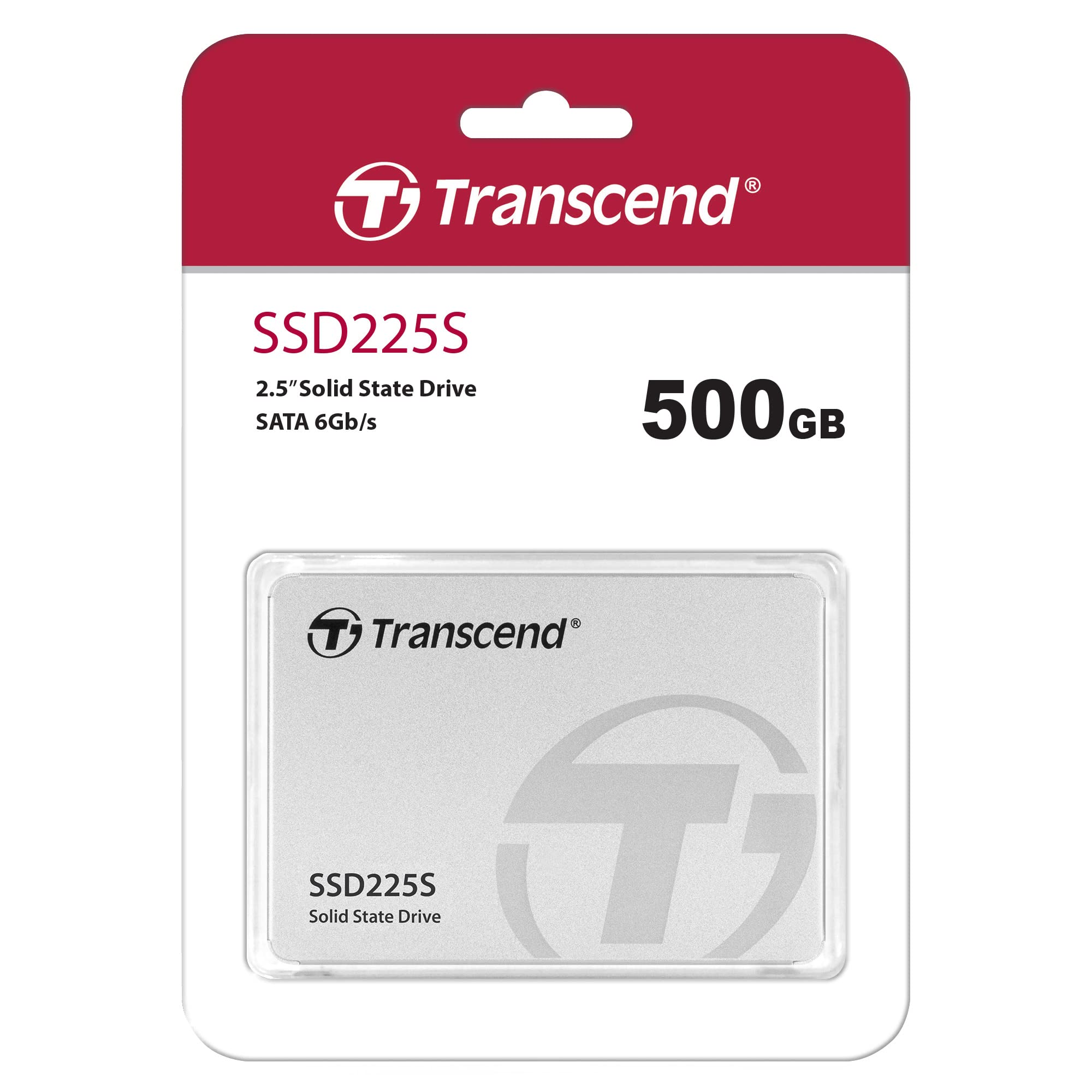 Transcend 500GB SSD225S SATAIII 2.5' Internal Solid State Drive with Speeds up to 530MB/s, TS500GSSD225S