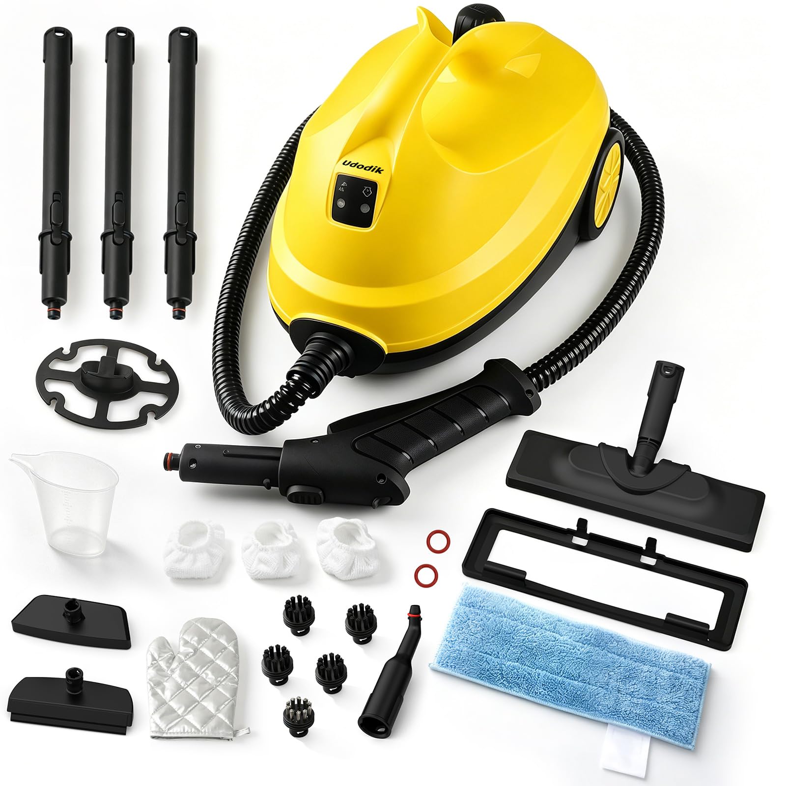 Udodik 300F Steam Cleaner for Home, 4.5 Bar, With 20 Accessories