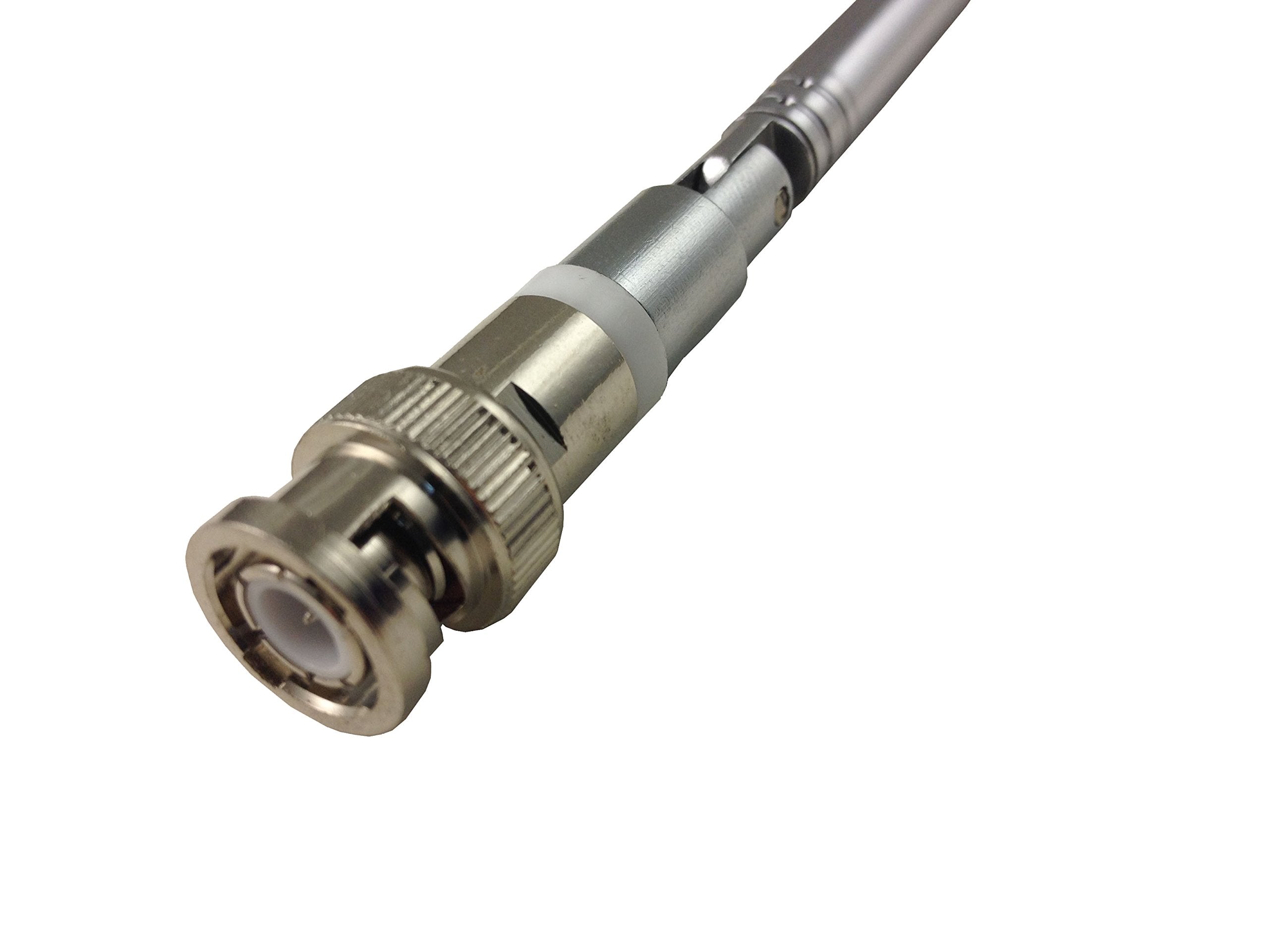 Anteenna Tw 777Bnc Bnc Male Handheld Antenna Scanner Antenna (20 1300Mhz) With Bnc Male Connector For Scanner Radio And Frequenc