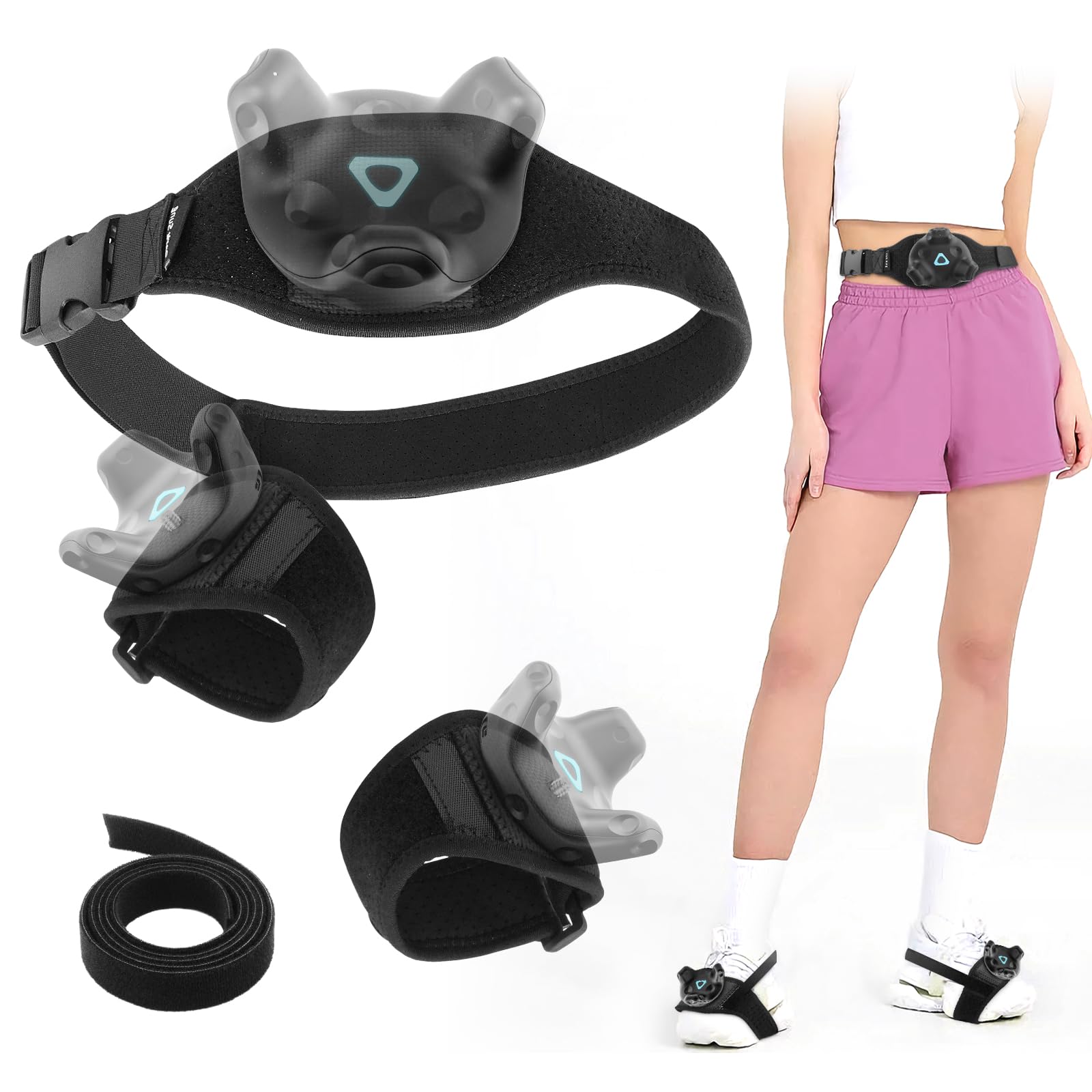 Park Sung Tracker Straps And Belt, Foot Trackerstrap For Htc Vive Tracker, Full Body Tracking, Adjustable, Structure And Materia
