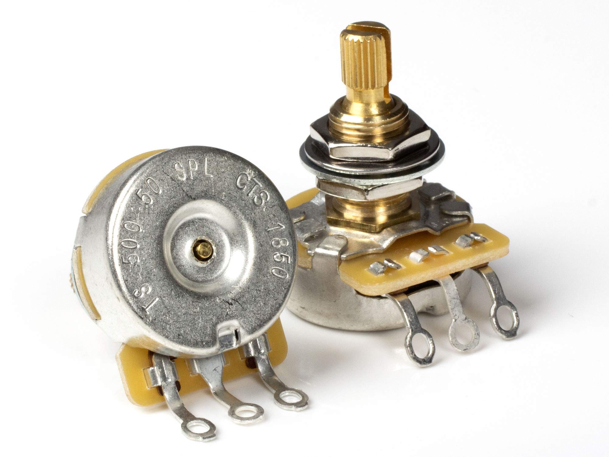 Cts Pot, 500K Audio, Long Split Shaft (10 Pack)