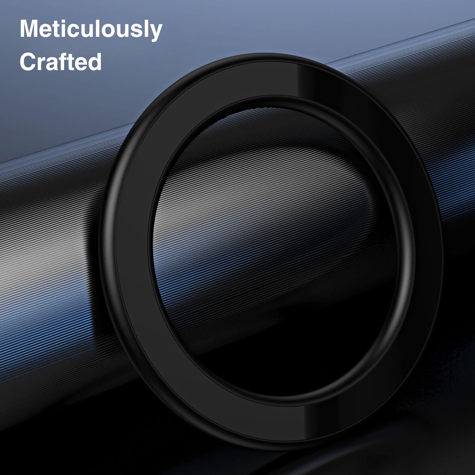 Generic Mag-Safe Ring Holder, Magnet Hands-Free Mirror Shower Wall Mount Magnetic Sticker Car Accessories Phone Stand For Bathro