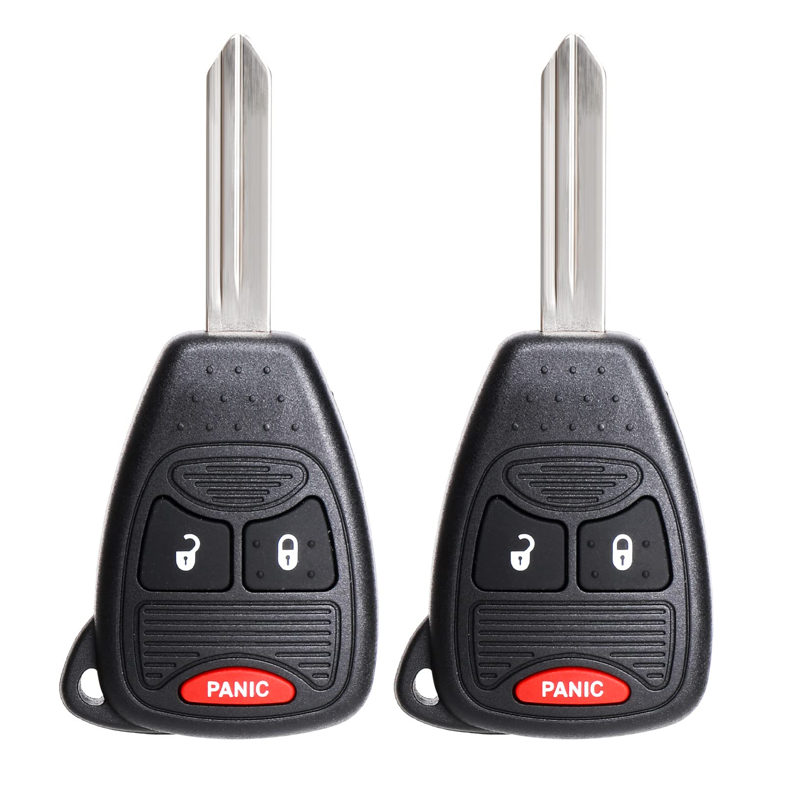 NPAUTO Key Fob Replacement Fits for Dodge Ram Dakota Durango Magnum Caliber Charger Nitro Avenger, Jeep Wrangler Compass Patriot