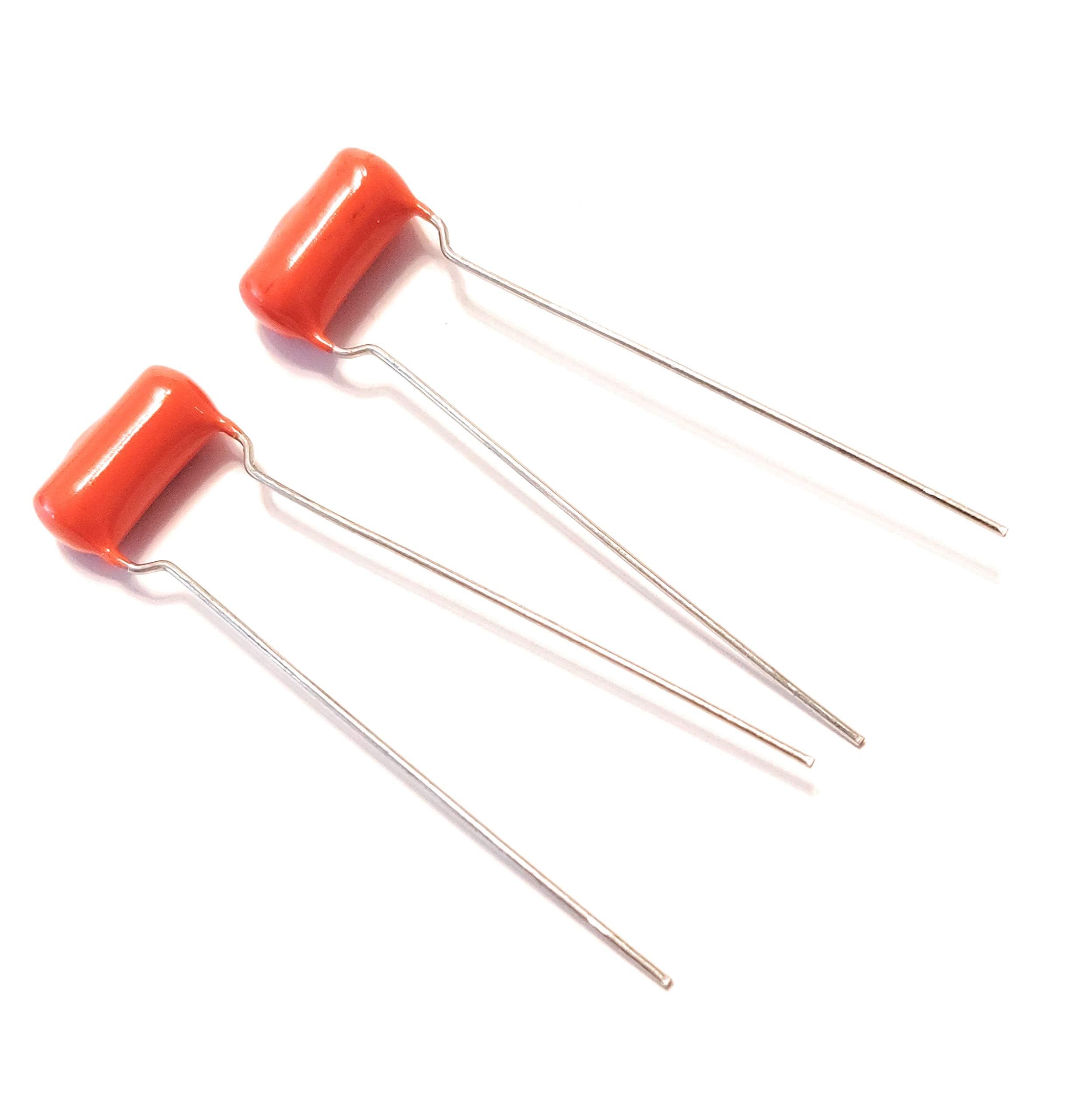 2X (1 Pair) .022Uf 200V Orange Drop 715P Tight Tolerance Polypropylene Guitar Tone Capacitors Small Size