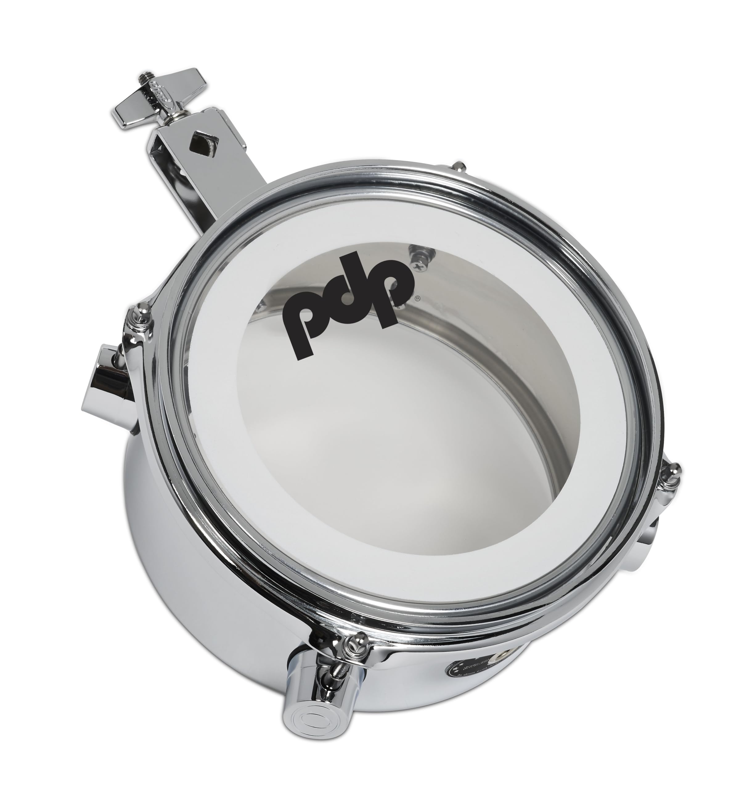 Pacific Drums By Dw Mini Timbale, Chrome Plated Steel, 4X8
