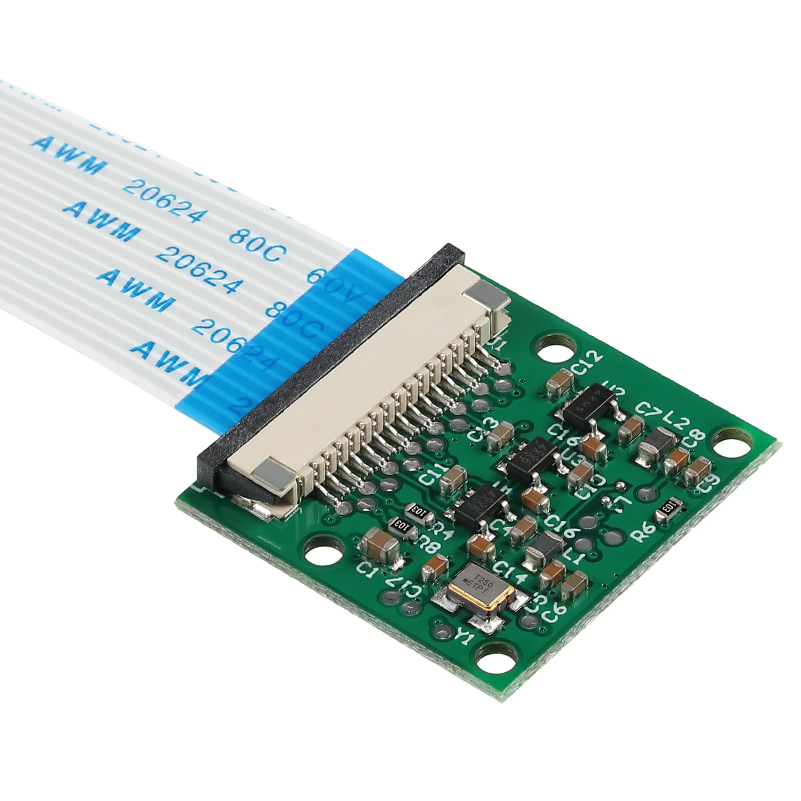 Weewooday 4 Pieces 5 Megapixels 1080P Sensor Ov5647 Mini Camera Module With 6 Inch 15 Pin Ribbon Cable Compatible With Raspberry