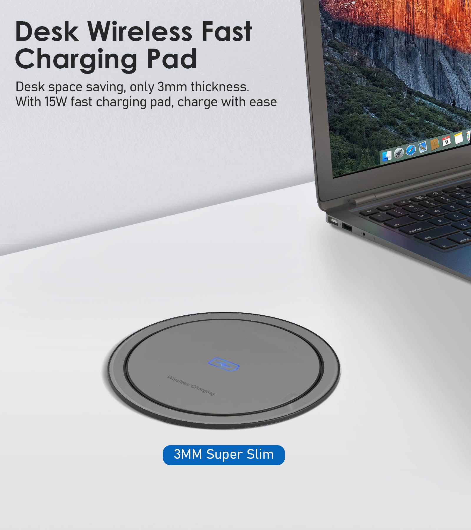 Annquan 4.75'' Pop Up Outlet With 65W Usb C,15W Wireless Charger,4 Outlets,3 Usb Ports,Pop Up Countertop Receptacle Outlet For H