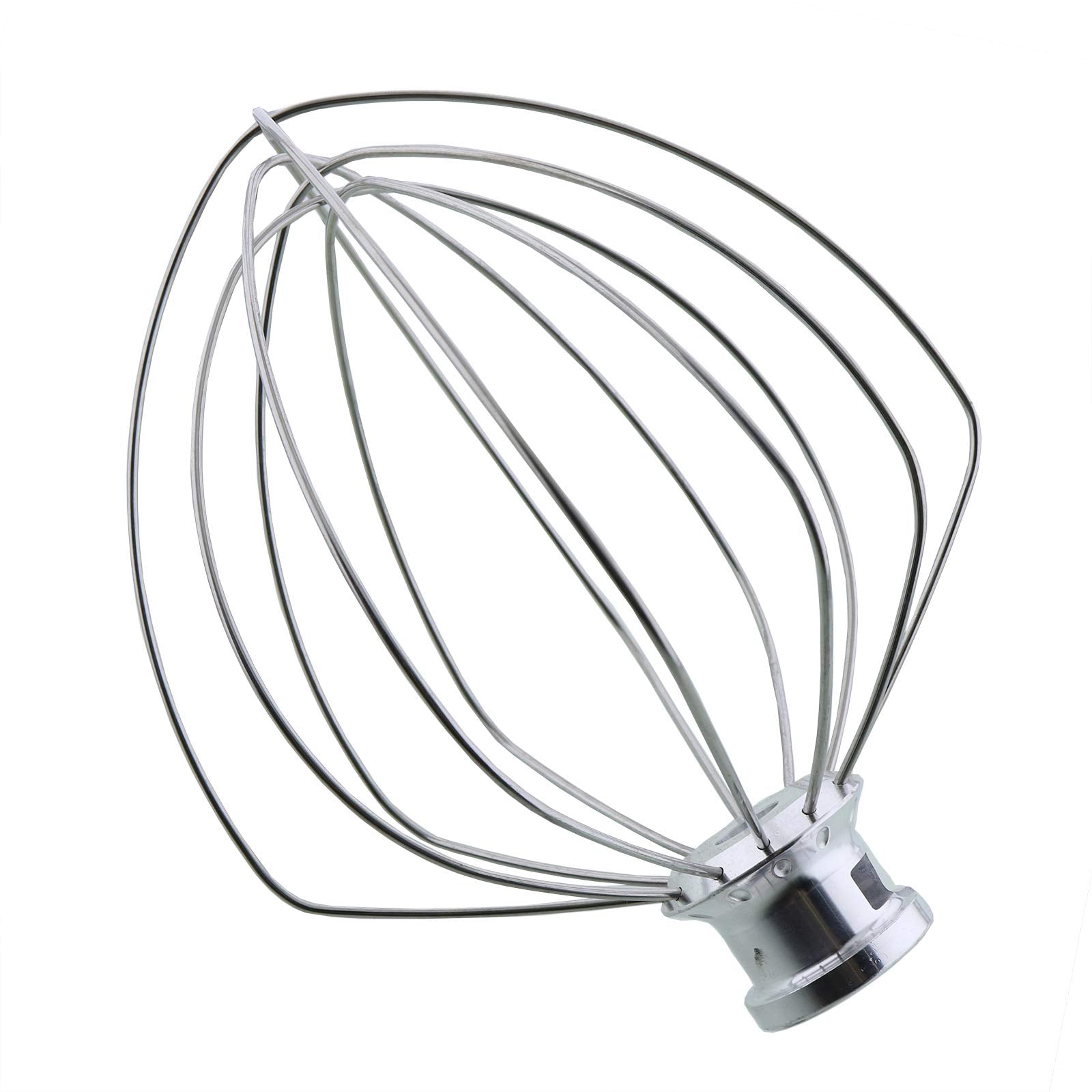 Elsoon Kn256Ww 6 Wire Whip Compatible With Kitchenaid 5 6Qt Bowl Lift Stand Mixer   Stainless Steel