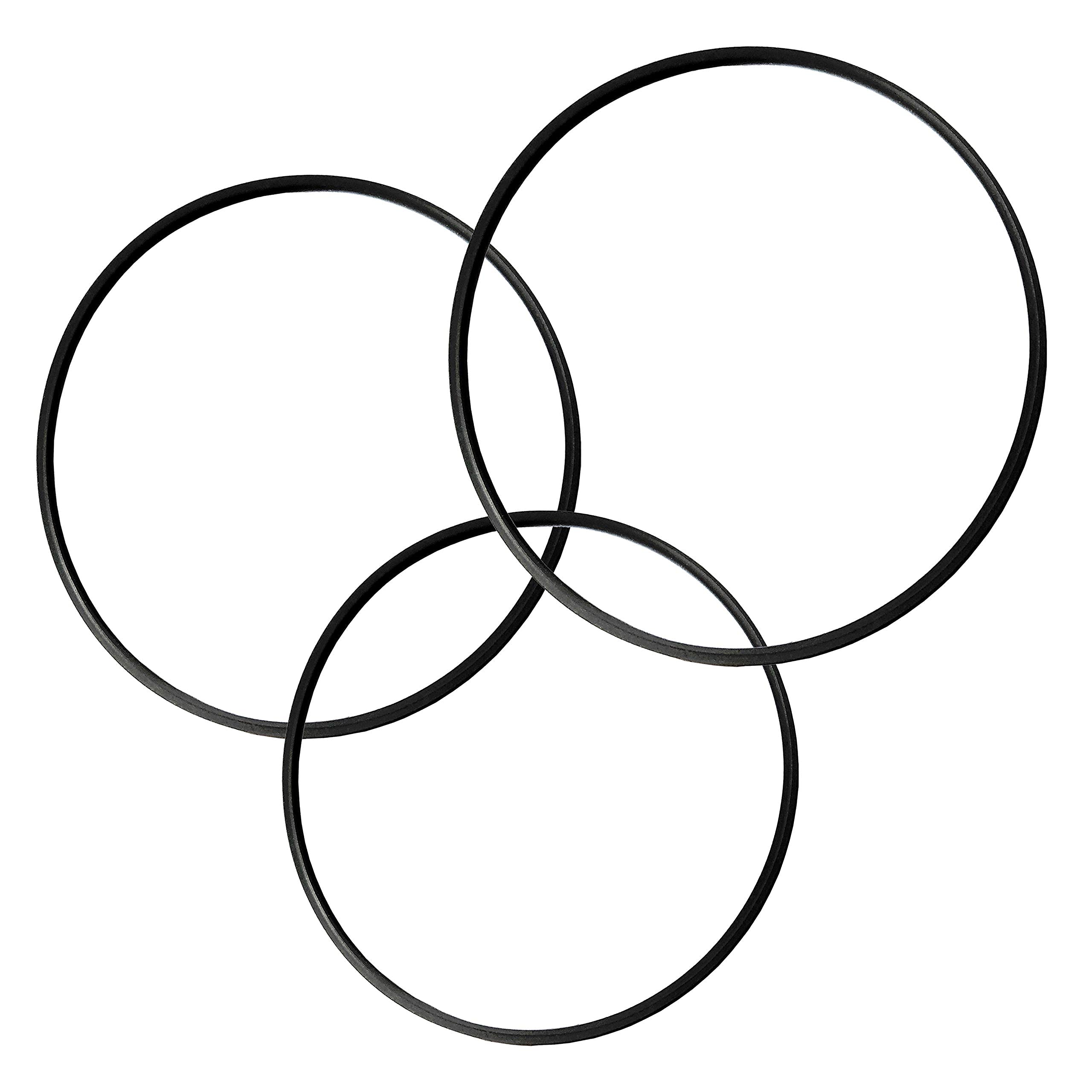 2 Drive Belts And 1 Door Belt Replacement For Sony Cd Player Model Cdp Cx300 Cdp Cx335 Cdp Cx350 Cdp Cx355 Cdp Cx400 Cdp Cx450 C