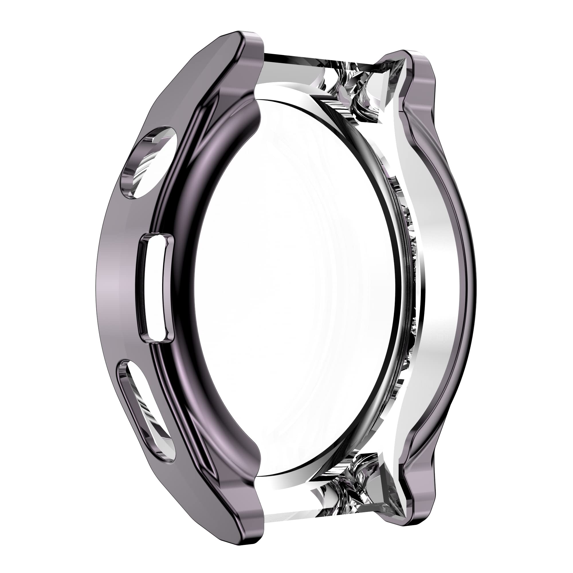 Fitturn Compatible With Huawei Watch Gt3 Pro 46Mm 43Mm Soft Tpu Scractch Resist Frame Shock Case Protector Protective Cover Shel