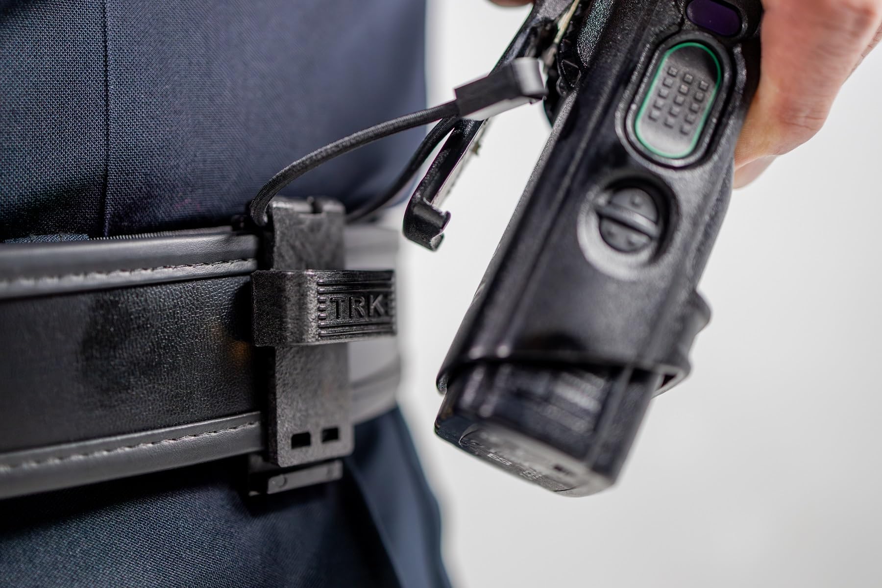 Tactical Radio Klip | Law Enforcement And First Responder Tools | Universal Design Fits Motorola, Kenwood, Midland Radios And Mo