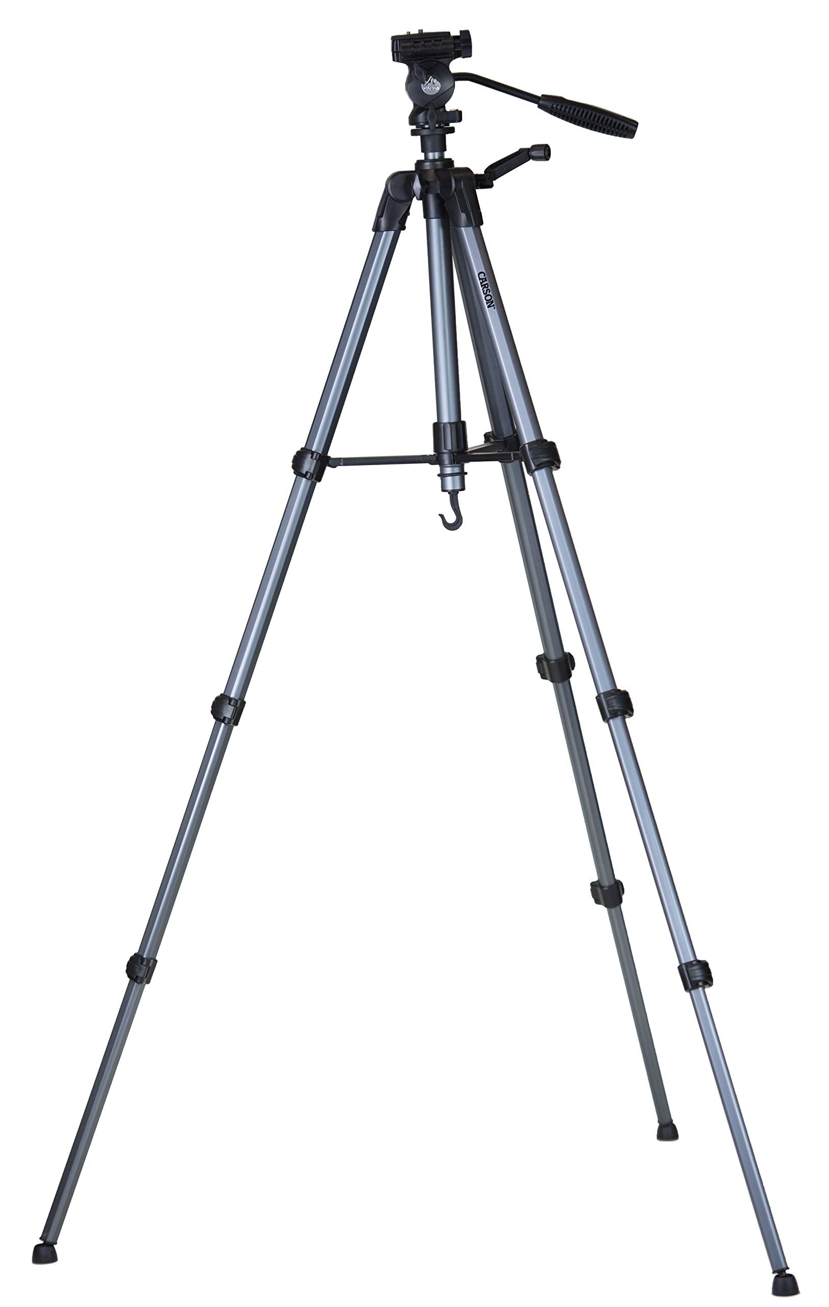 Carson The Rock Series 65.1 3-Way Fluid Panhead Tripod (Tr-400)