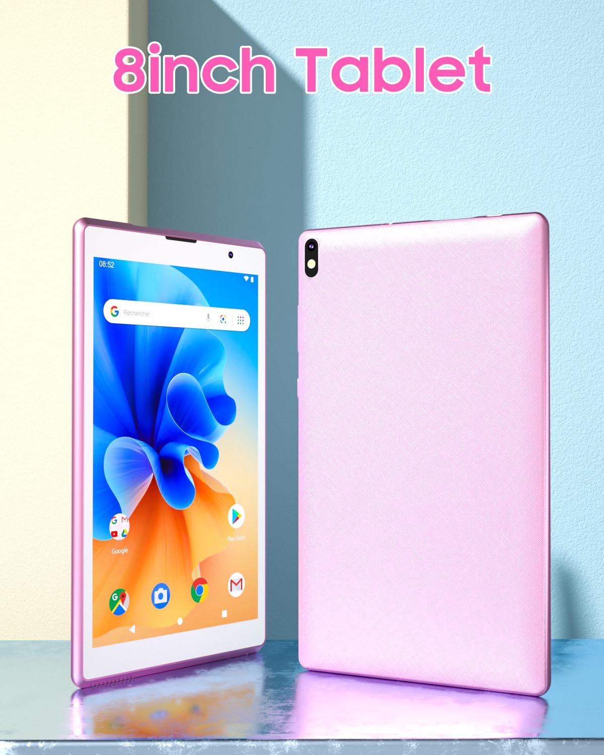 Tablet Android 11 Tablets, 8 Inch Tablet 2Gb Ram, 32Gb Rom Support 512Gb Expand Computer Tablet Pc, Quad Core Processor, Ips Tou