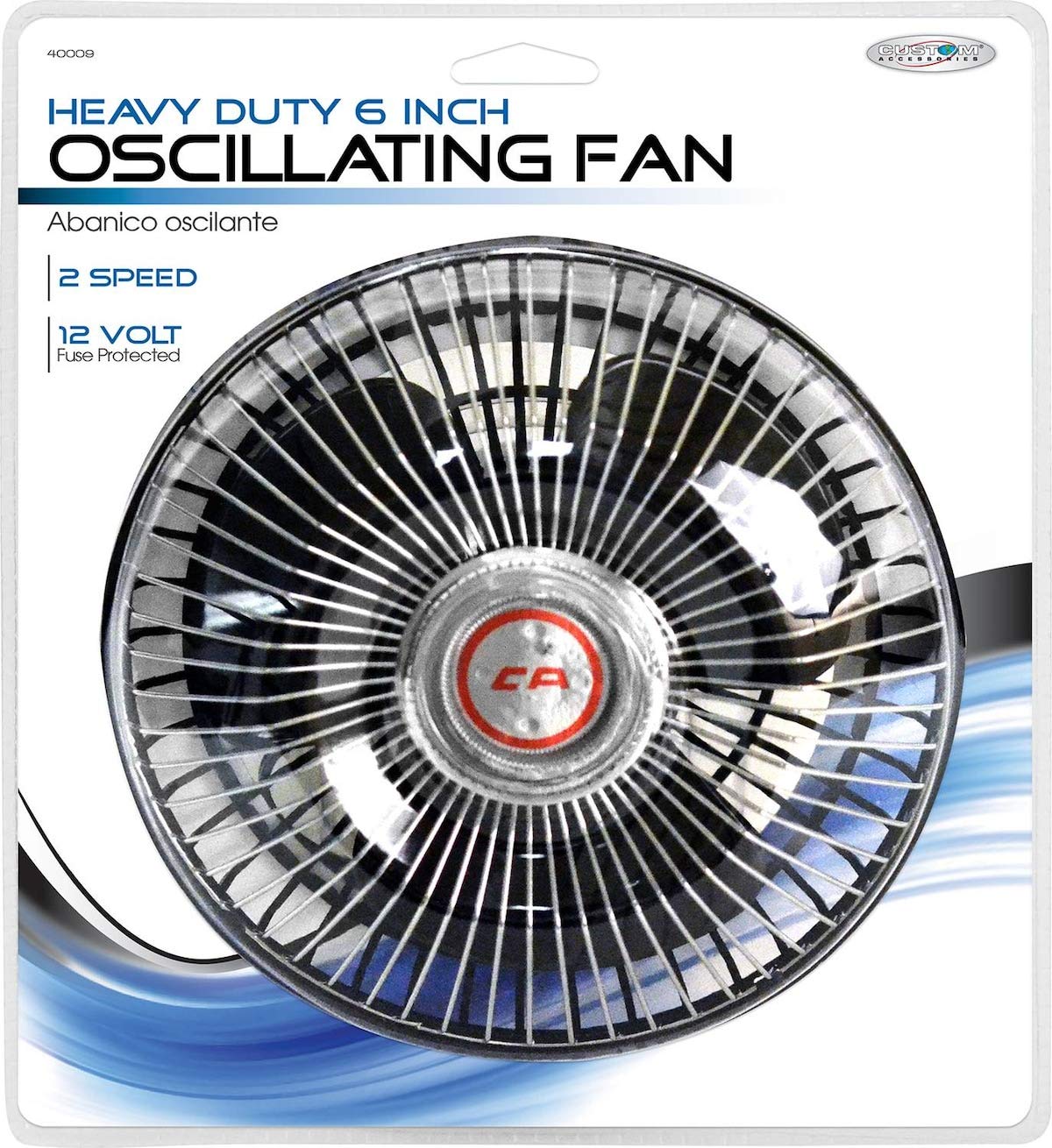 Custom Accessories 40009 Oscillating Fan