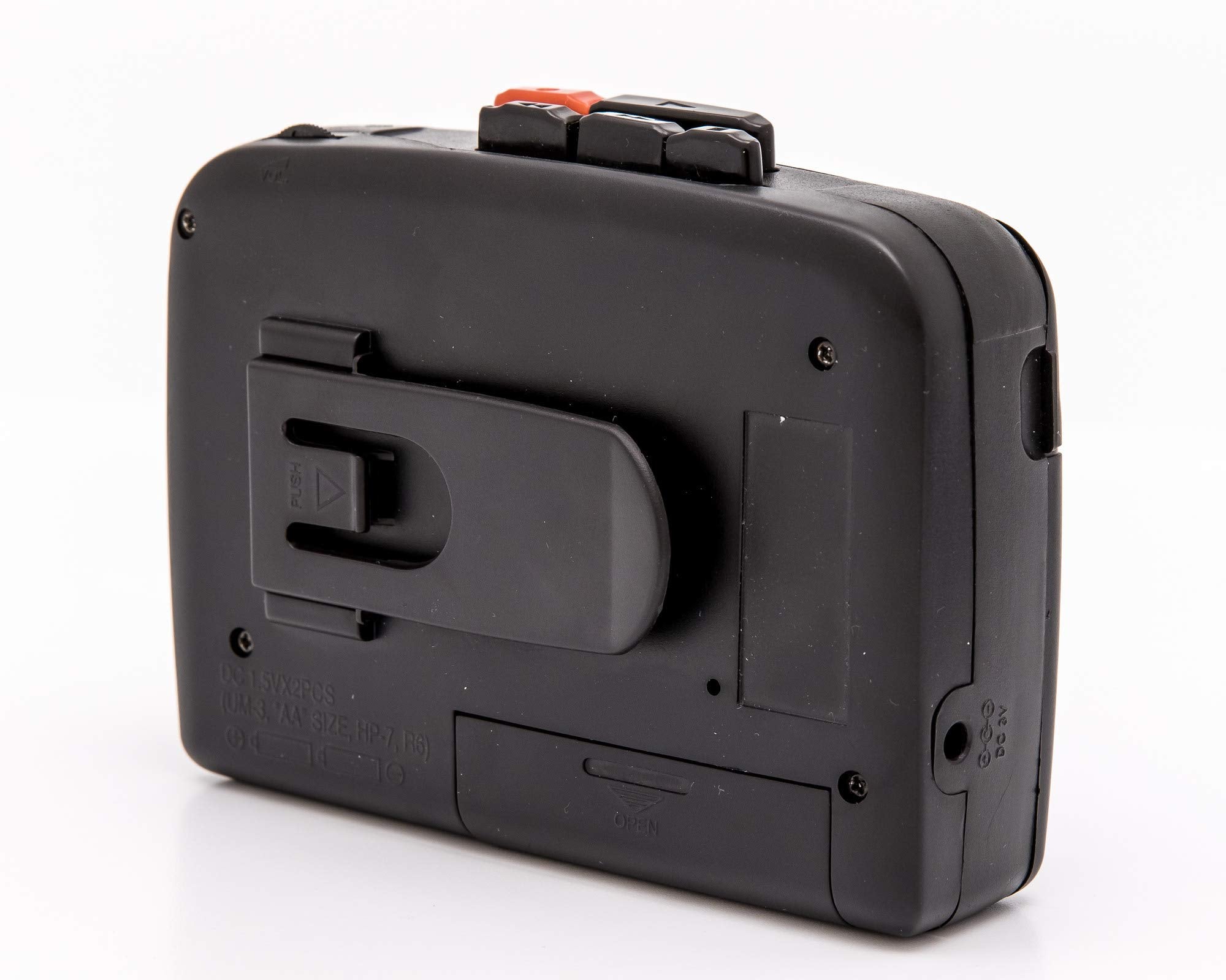 Gpo Portable Retro Personal Cassette Player/Recorder With Built In Speaker & Microphone, Fm Radio, 3.5Mm Headphone Jack, Earphon