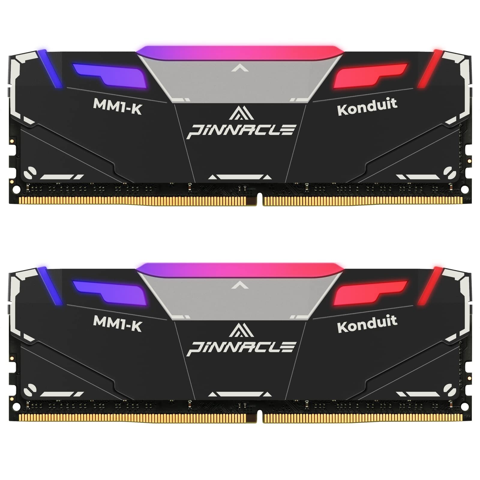 Timetec Pinnacle Konduit RGB 64GB KIT(2x32GB) DDR4 3200MHz PC425600 CL16181838 XMP2.0 Overclocking 1.35V Compatible for AMD 