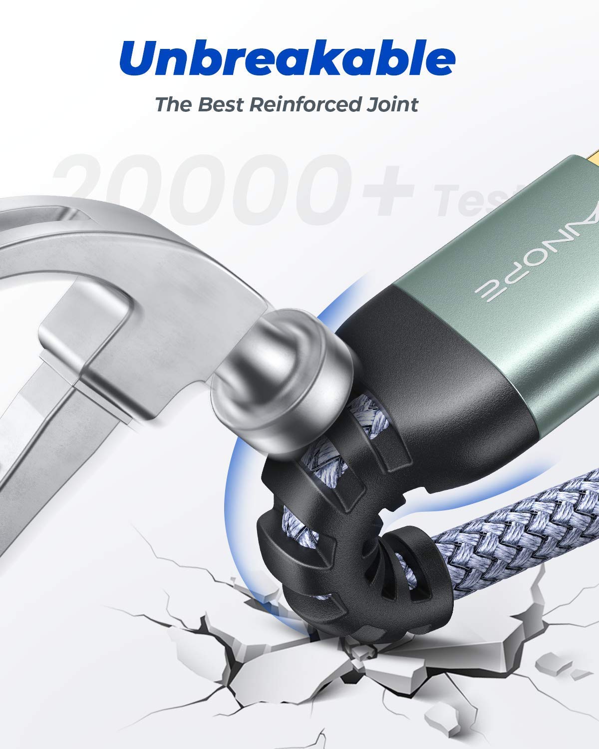 Ainope [10Ft+10Ft] Usb 3.0 Cable, Usb To Usb Cable, Usb A Male To Male Cable [Never Rupture] Double End Usb Cord Compatible With