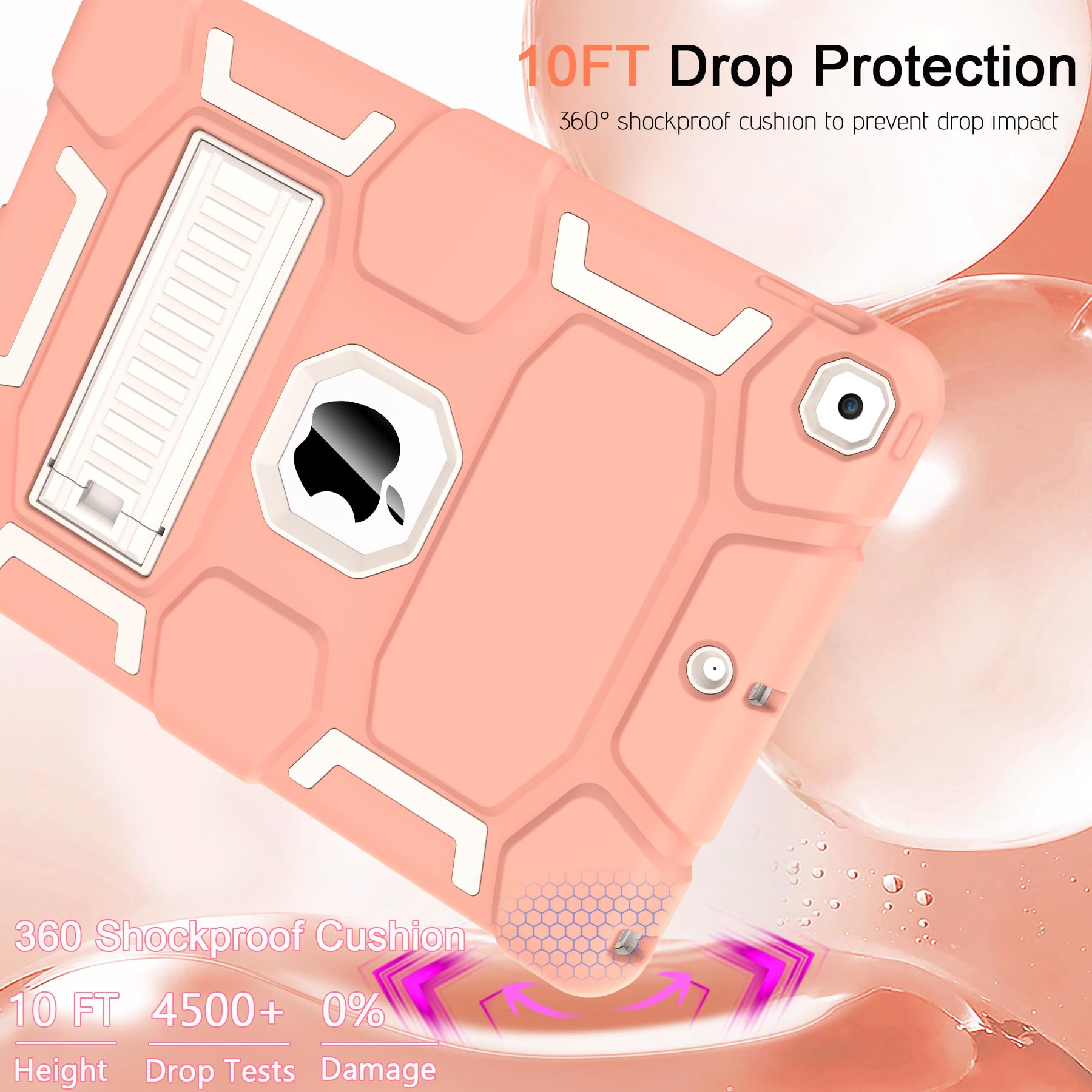 Ccmao Ipad 9Th Generation Case, Ipad 8Th/7Th Generation Case, Ipad 10.2 Inch 2021/2020/2019 Case, Heavy Duty Shockproof Fashion