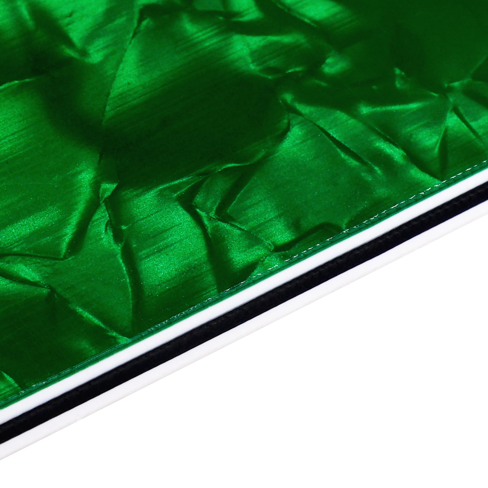 Banworks 4 Ply Electric Guitar Backplate 6-Hole Trem Tremolo Cover For Usa/Mexican Fender Standard Strat St Jt/Hgb-01 Green Pear