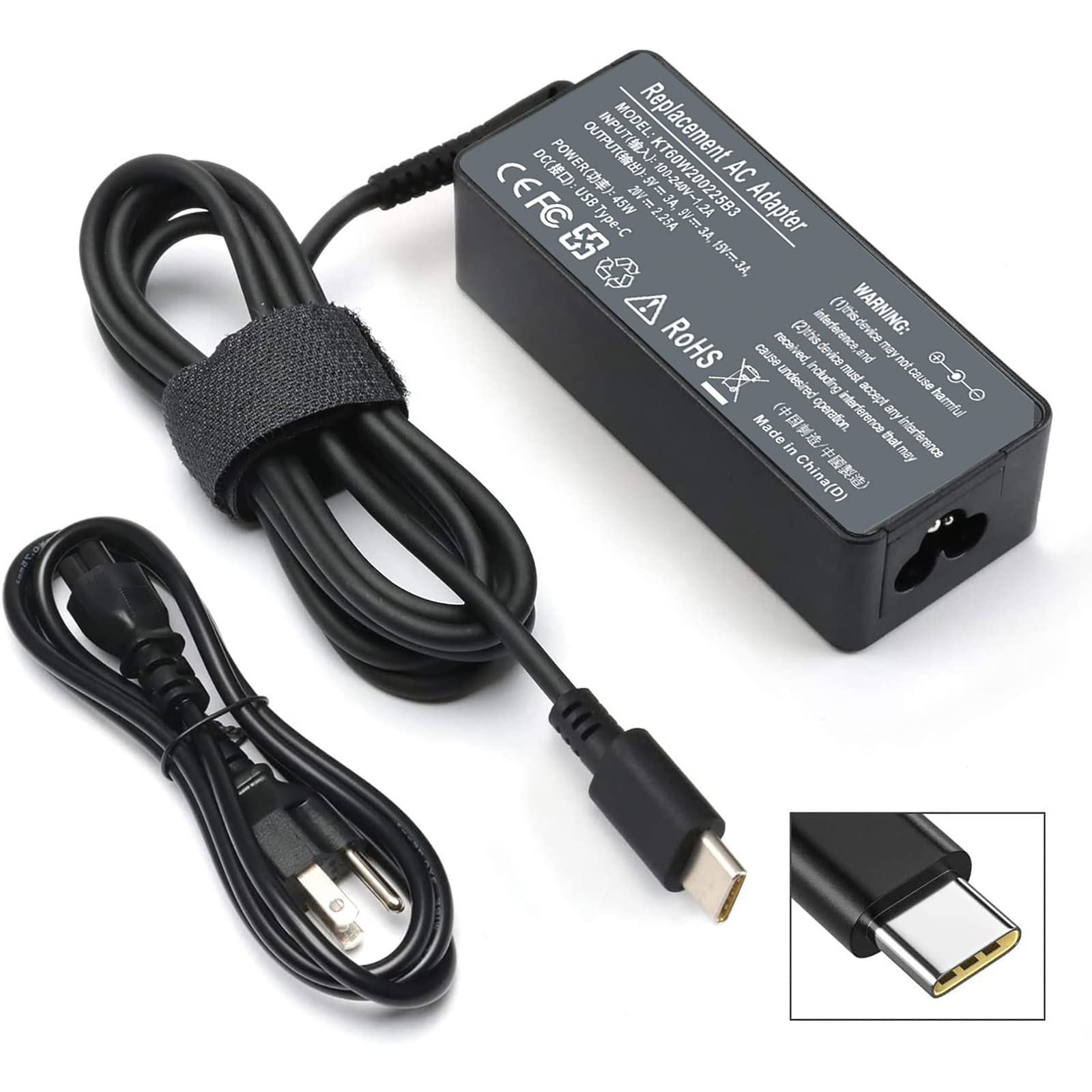 45W Type C Usb C L43407 001 Charger For Hp Chromebook X360 14 14A G5 11 11A G8 G7 G6 G1 G2 Ee 14 Ca 11 Ae 14 Ca061Dx 14 Ca051Wm 14 Ca052Wm 14 Ca091Wm 14 Ca020Nr 14 Ca060Nr 14 Ca043Cl 11 Ae051Wm