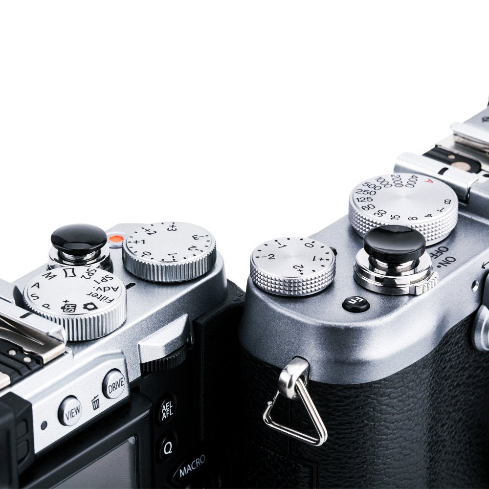 Jjc 2-Pack Camera Soft Shutter Release Button For Fuji Fujifilm X-T50 X-T30 X-T20 X-T10 X-T4 X-T3 X-T2 X-Pro3 X100Vi X100V X100F