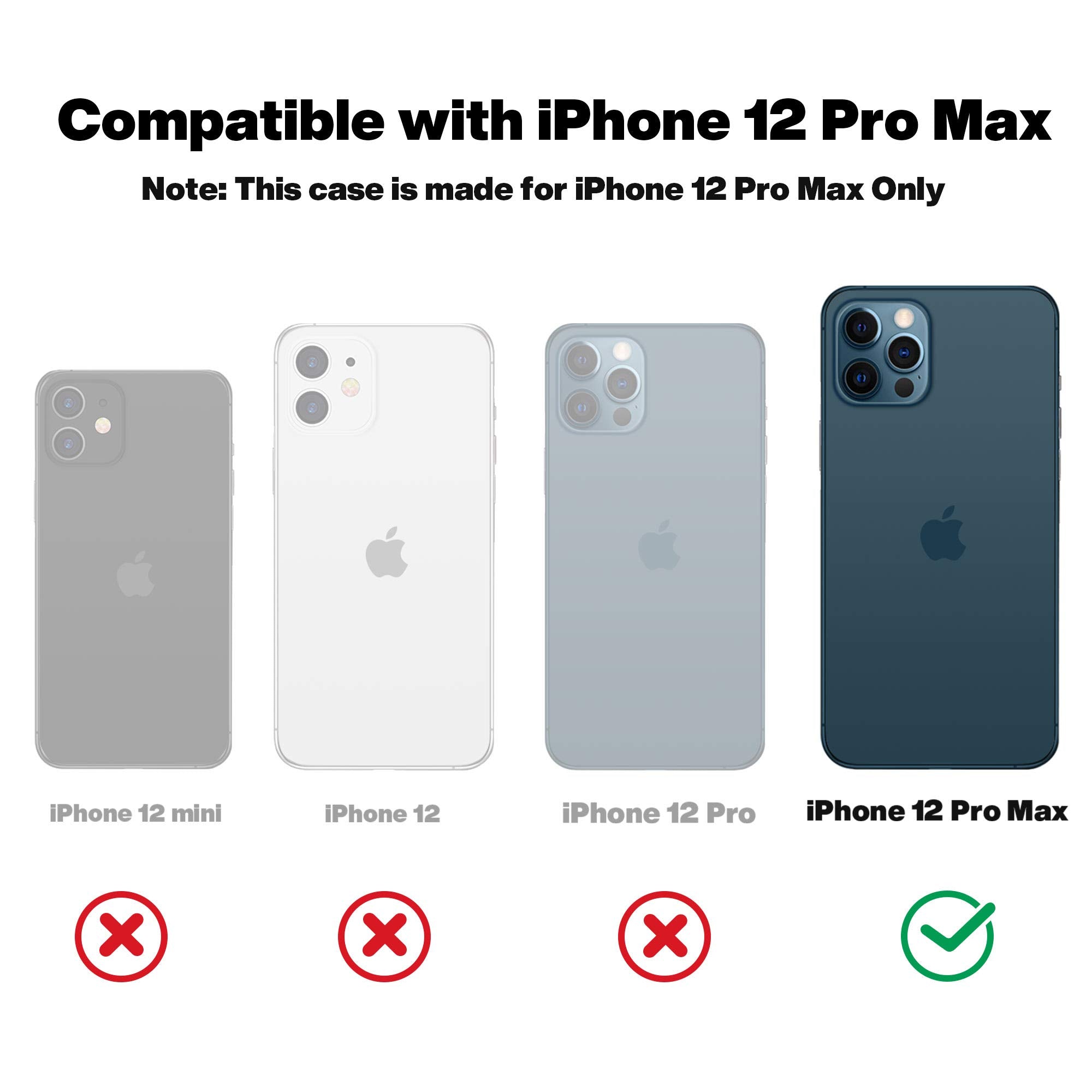 Otofly Compatible With Iphone 12 Pro Max Case 6.7 Inch(2020),[Silky And Soft Touch Series] Premium Soft Liquid Silicone Rubber F