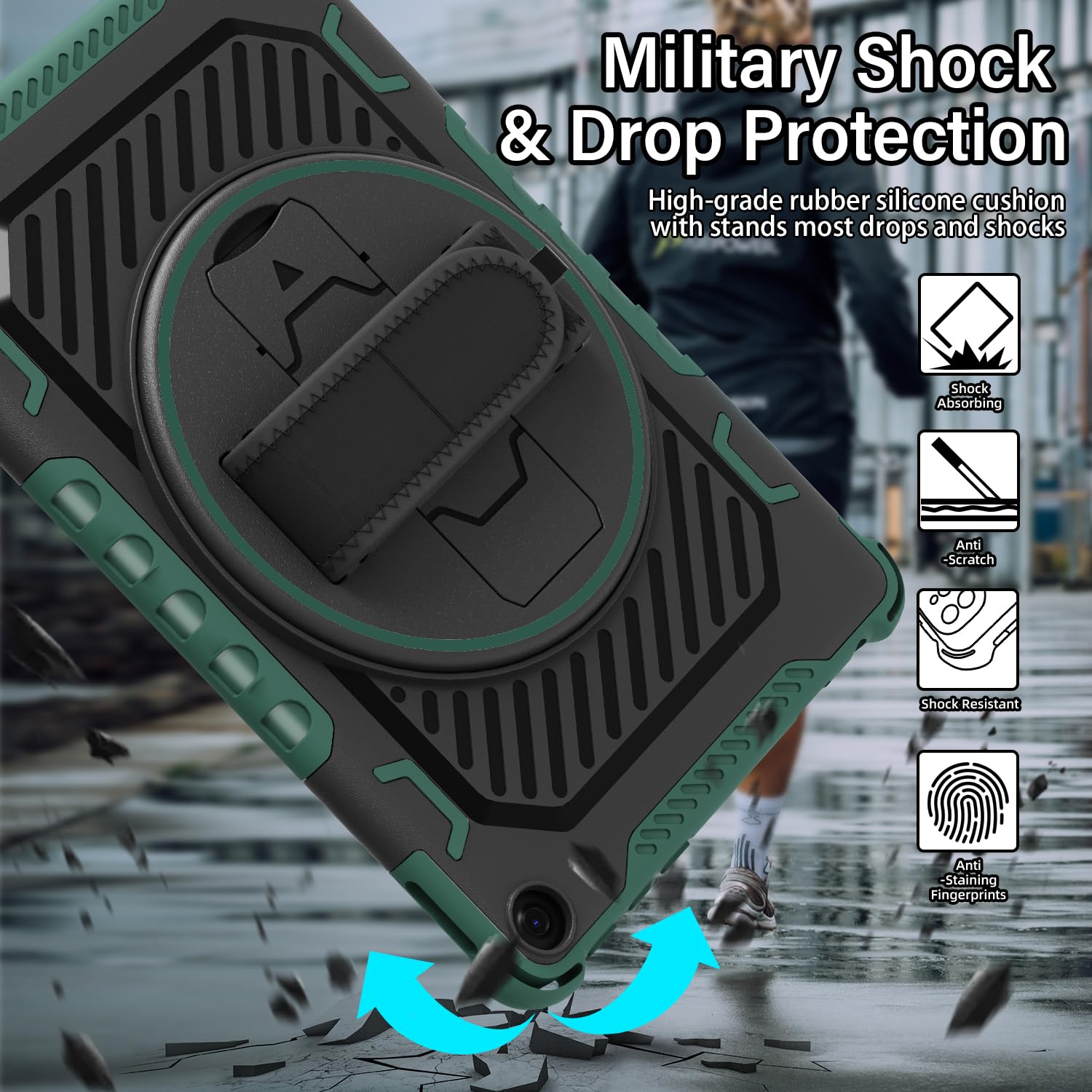 Tasskto For(2023 Release Tabletflre 10 Inch Case 13Th Generation, Also For 10In Sony Nokia