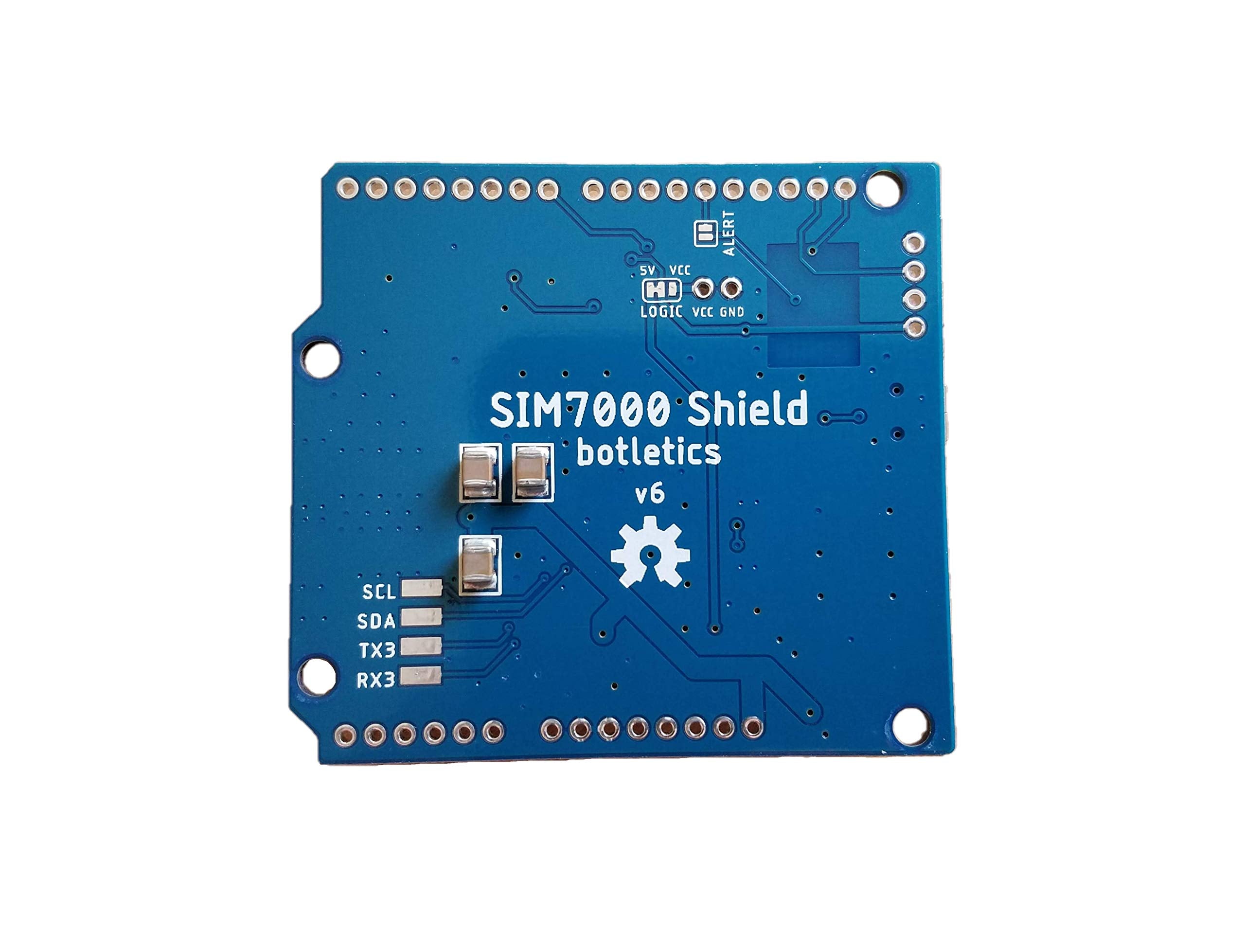 Botletics Sim7000 Lte Cat M1 Nb Iot Cellular + Gps + Antenna Shield Kit For Arduino (Sim7000A)