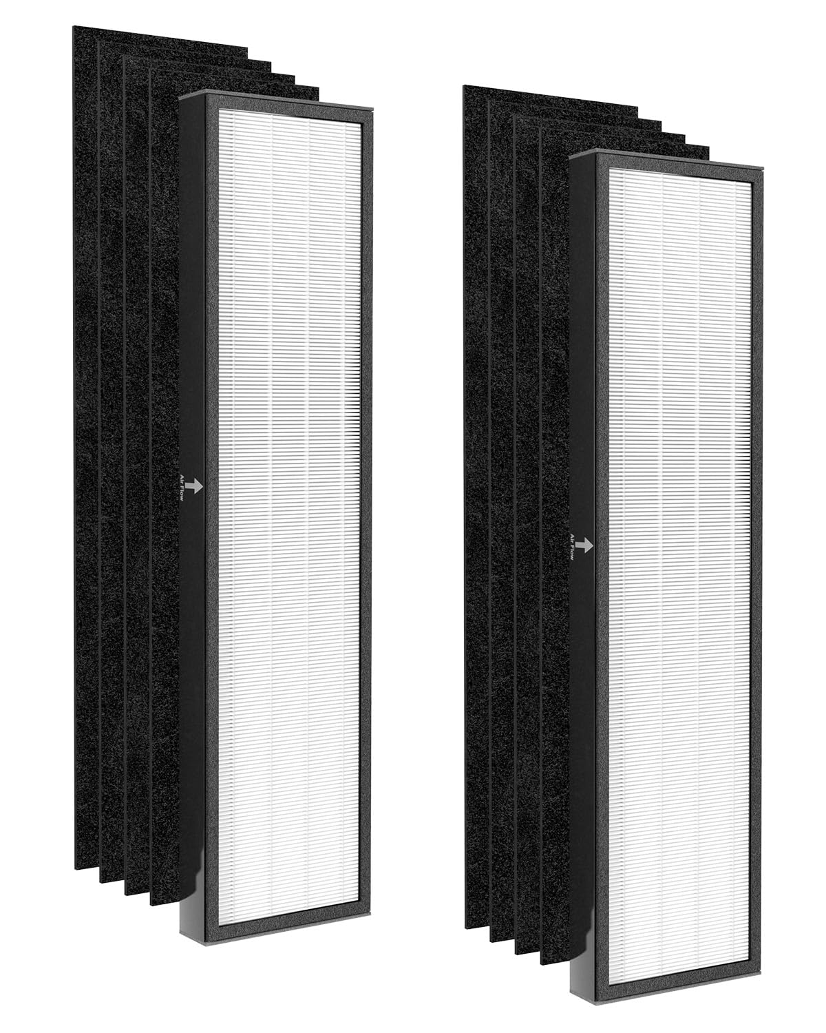 Flt5250Pt Filter C Compatible With Ac5250Pt, Ac5000E, Ac5000, Ac5300 Series Air Purifier, With Pet Pure Treatment, 2 True Hepa F