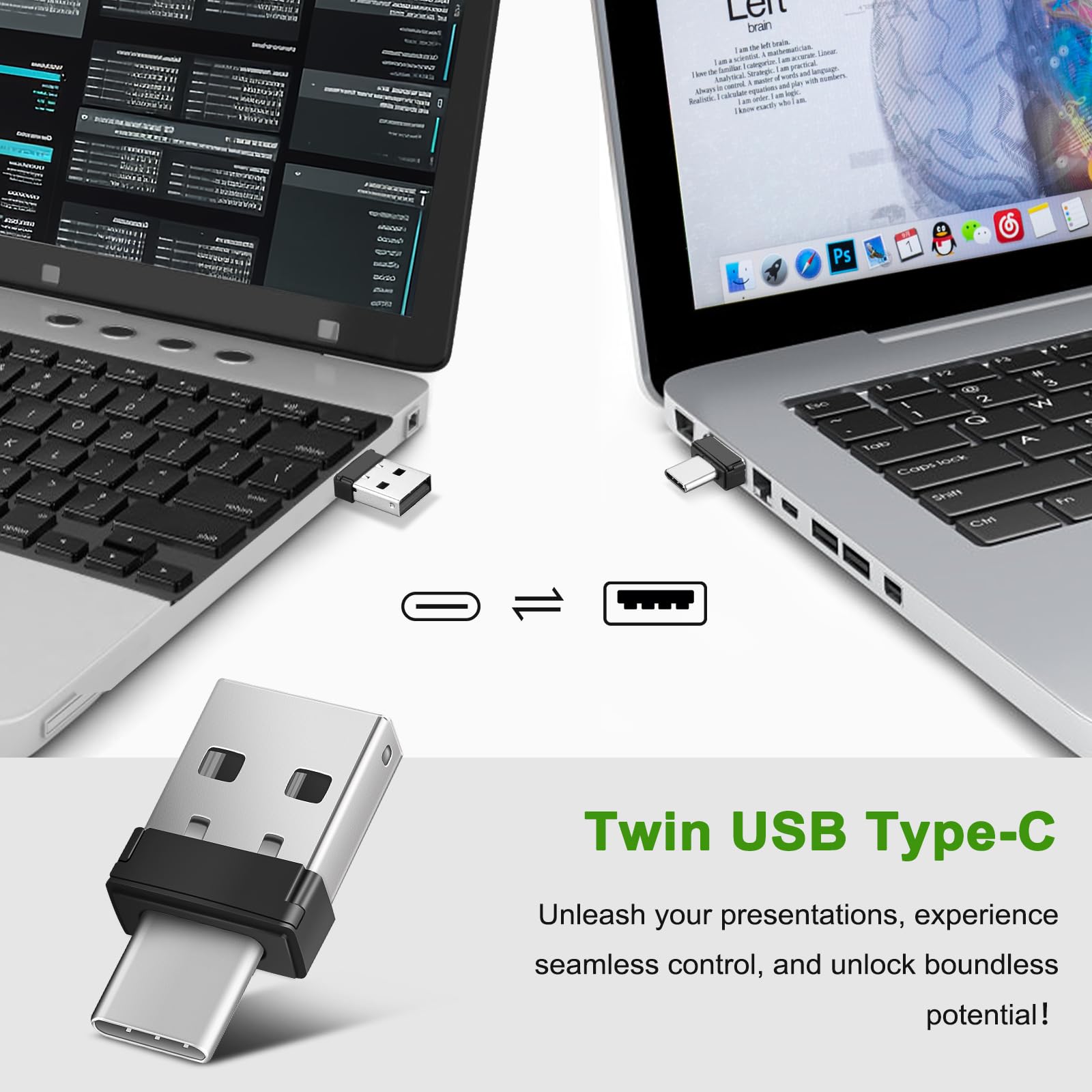 Presentation Clicker Remote Laser Pointer   Wireless Usb Presenter   Slideshow Powerpoint Clicker   Compatible With Win10Ac   Su