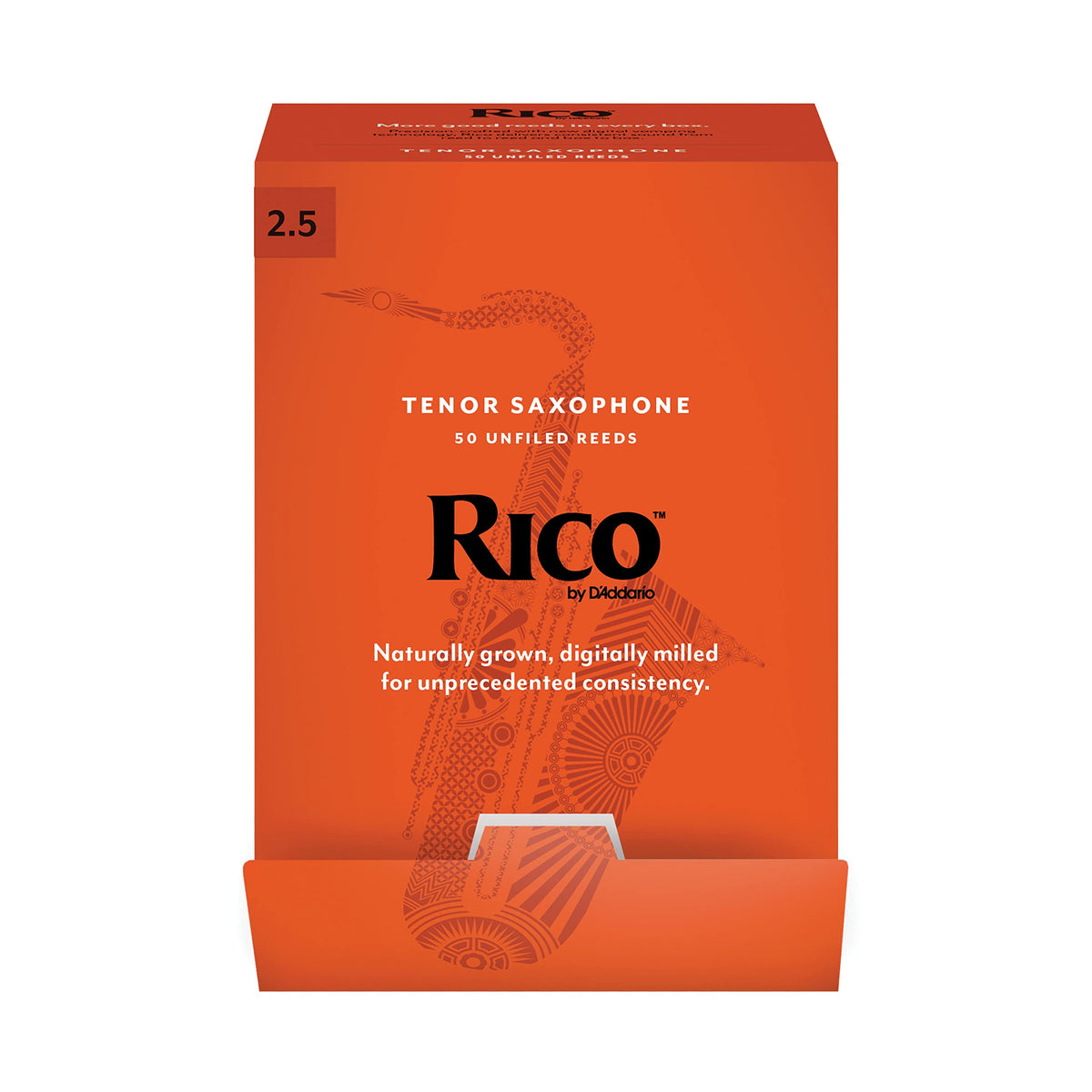 Daaddario Woodwinds Rico Rka0125-B50 By Daddario Tenor Saxophone Reeds, Strength 25, 50-Pack