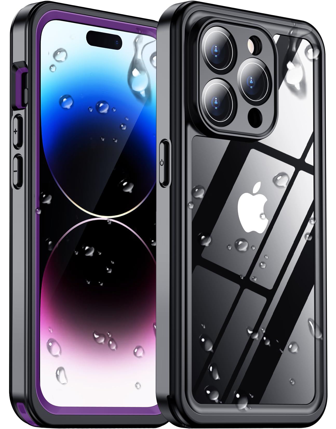 Red2Fire 2024 New For Iphone 14 Pro Max Case Waterproof, [Full Body Shockproof] [Ip68 Underwater][Dustproof][Dropproof] Phone Ca