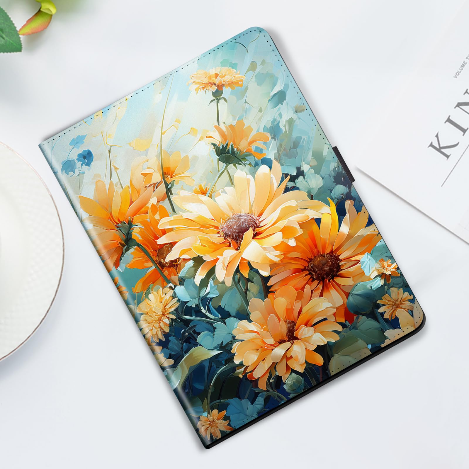 Anpredo Case For Ipad 9/8/7 Gen 10.2 Inch With Pencil Holder, Auto Wake/Sleep, Magnetic Clasp, Cover For Apple Ipad 9Th/8Th/7Th