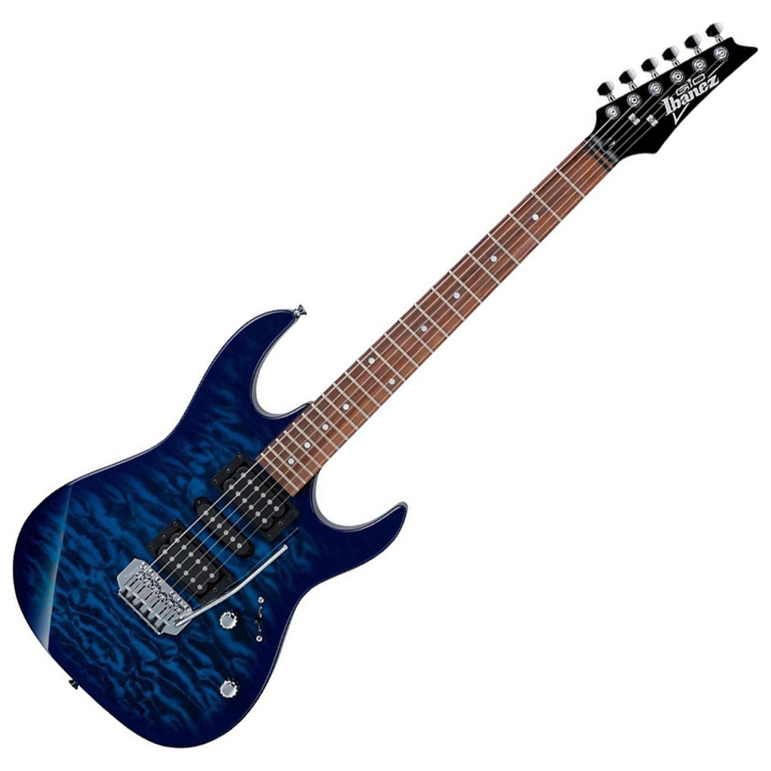 Ibanez Gio Series Grx70Qa   Transparent Blue Burst